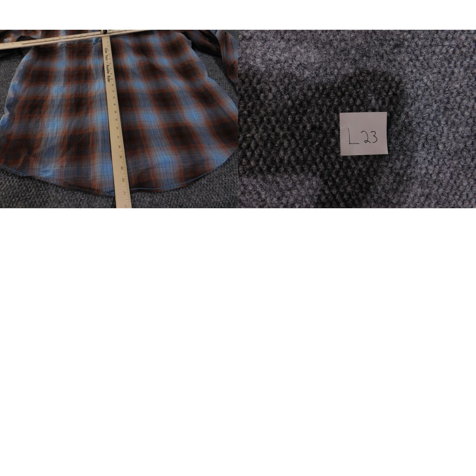 Vintage Panhandle Rough Stock Shirt Mens XL Brown Blue Plaid Pearl Snap Western Rodeo Shirt Size US XL / EU 56 / 4 - 9 Thumbnail