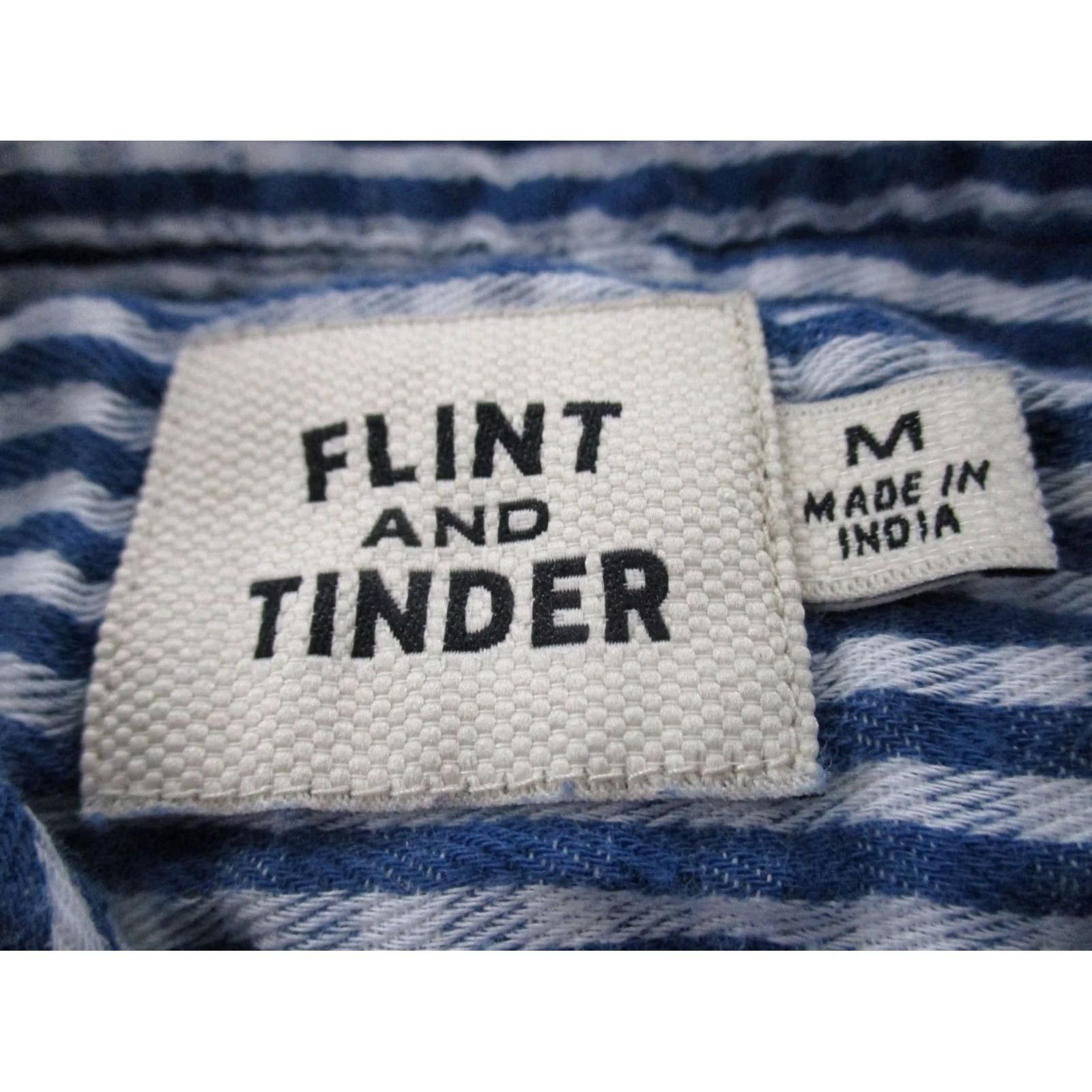 Flint And Tinder Flint and Tinder Shirt Men M Blue Plaid Classic Button-Up Casual Work Size US M / EU 48-50 / 2 - 6 Thumbnail