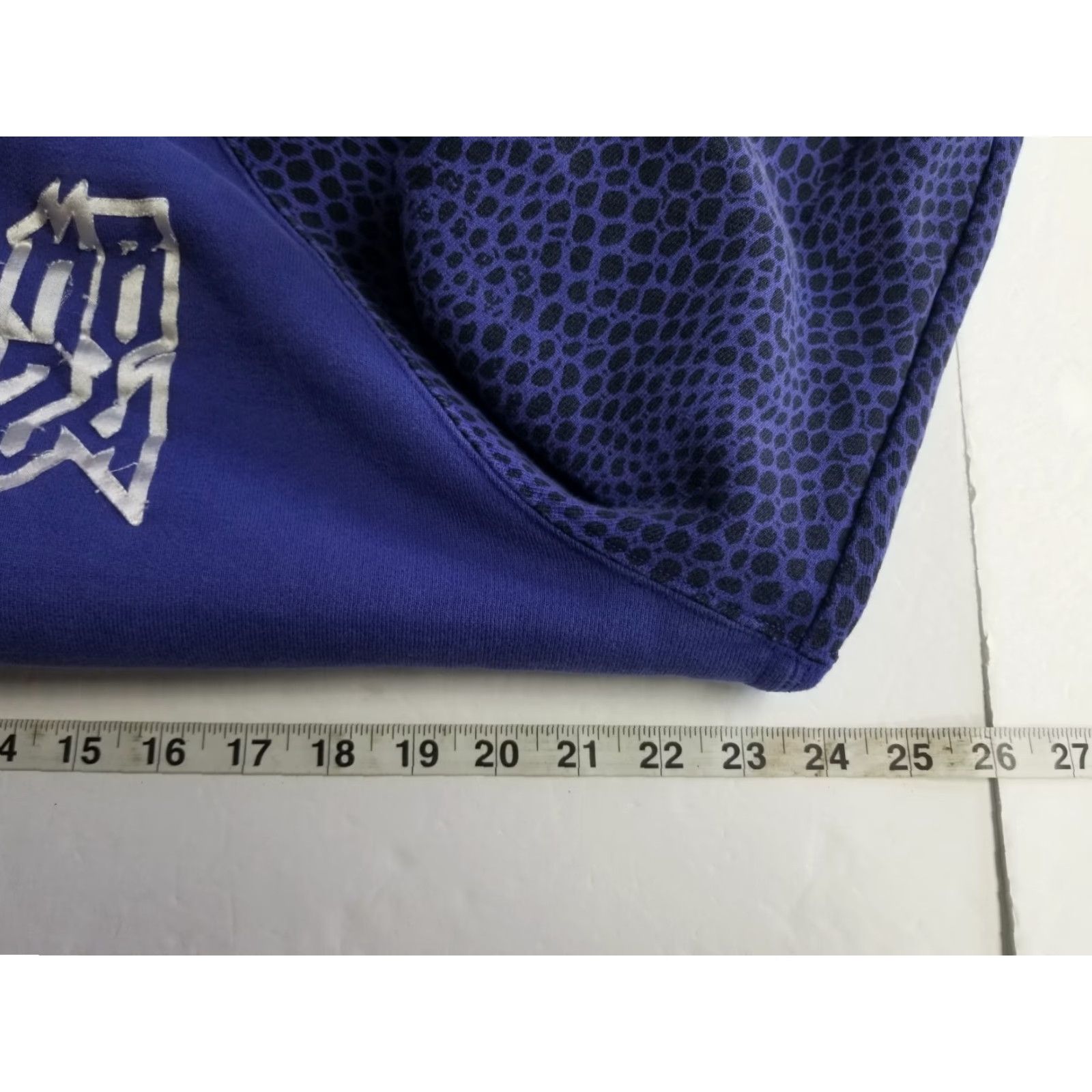 Nike VINTAGE Nike Kobe #24 Mamba Zip Up Cotton Hoodie Men Large Purple Distressed Zip Full Zip L Mens Size US L / EU 52-54 / 3 - 4 Thumbnail