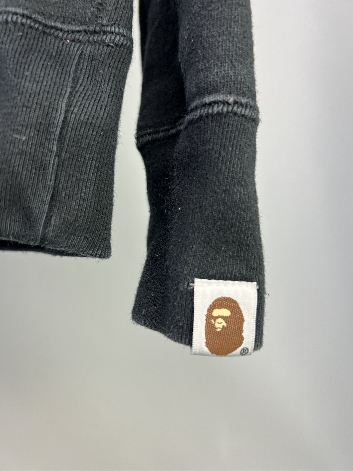 Bape Vintage A Bathing Ape BAPE College Logo Hoodie Black Small Size US S / EU 44-46 / 1 - 2 Thumbnail