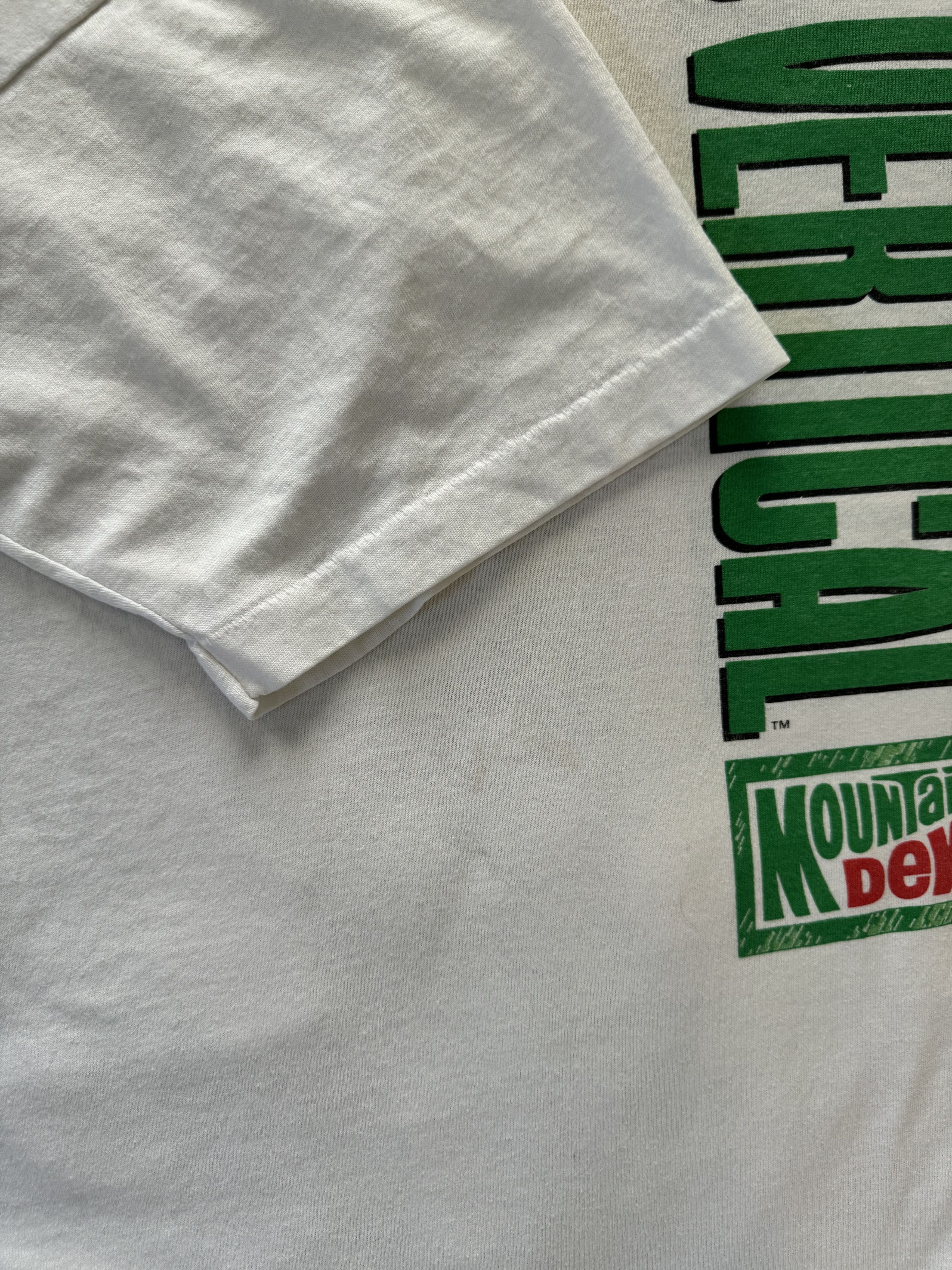 Mountain Dew Vintage 80s Mountain Dew "Get Vertical" T-shirt Screen Stars Size US XL / EU 56 / 4 - 6 Thumbnail