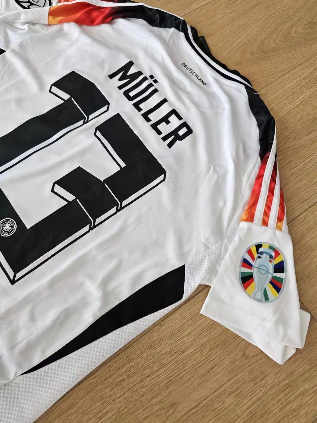 Other 2024 Germany Jersey #13 Thomas Müller Jersey Size US L / EU 52-54 / 3 - 4 Thumbnail