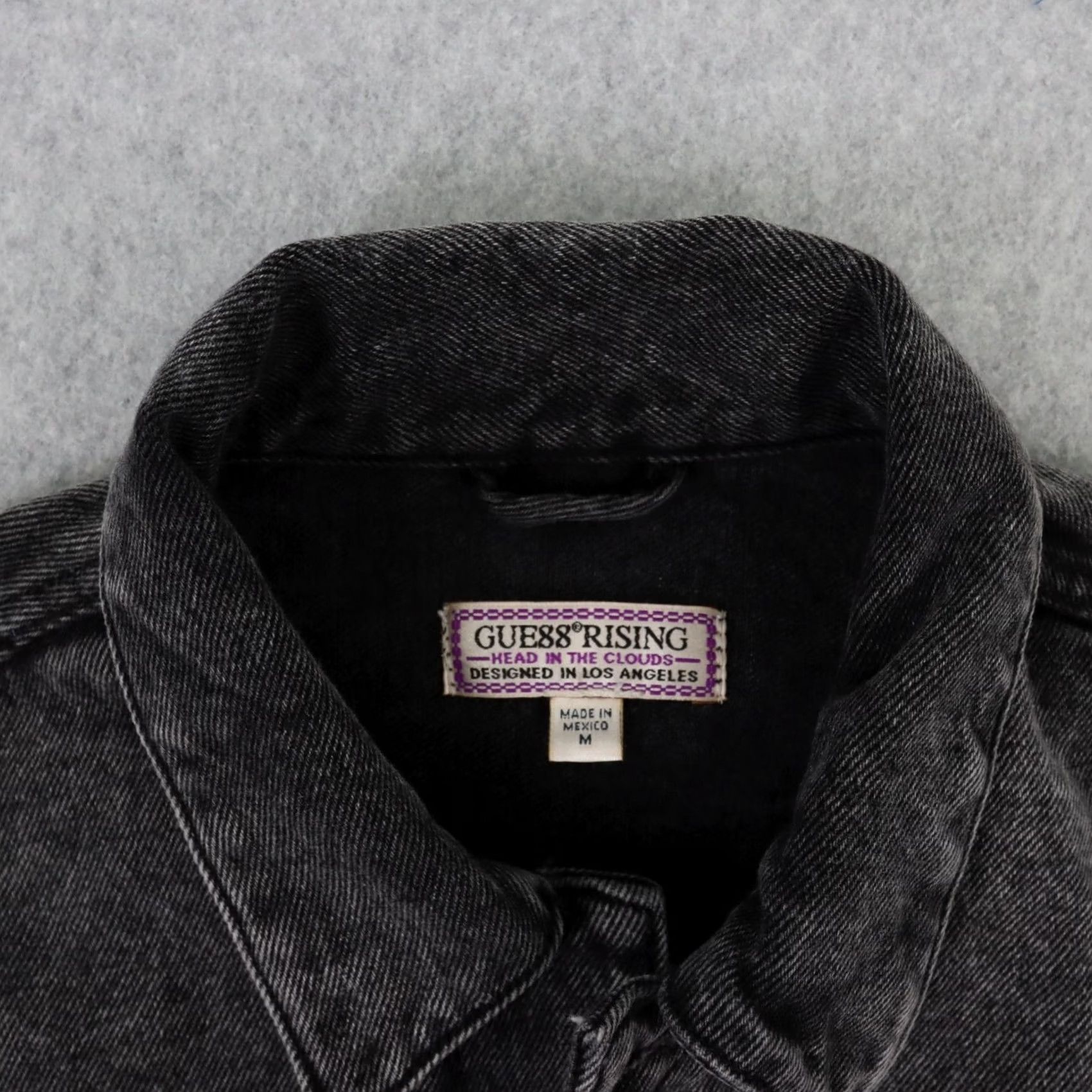 Guess 88RISING X GUESS Jacket MENS Medium Black Cotton Button Jacket Accessories Rare Size US M / EU 48-50 / 2 - 4 Thumbnail