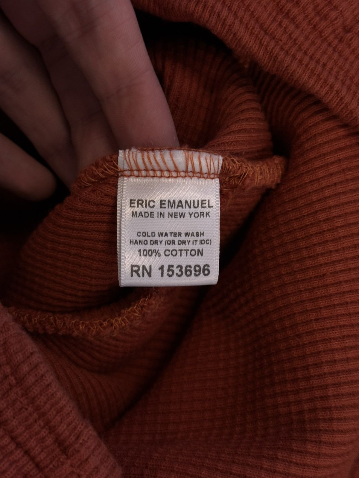 Eric Emanuel Eric Emanuel FW21 RED Thermal Sweatpants Size (M) Size US 31 - 8 Thumbnail