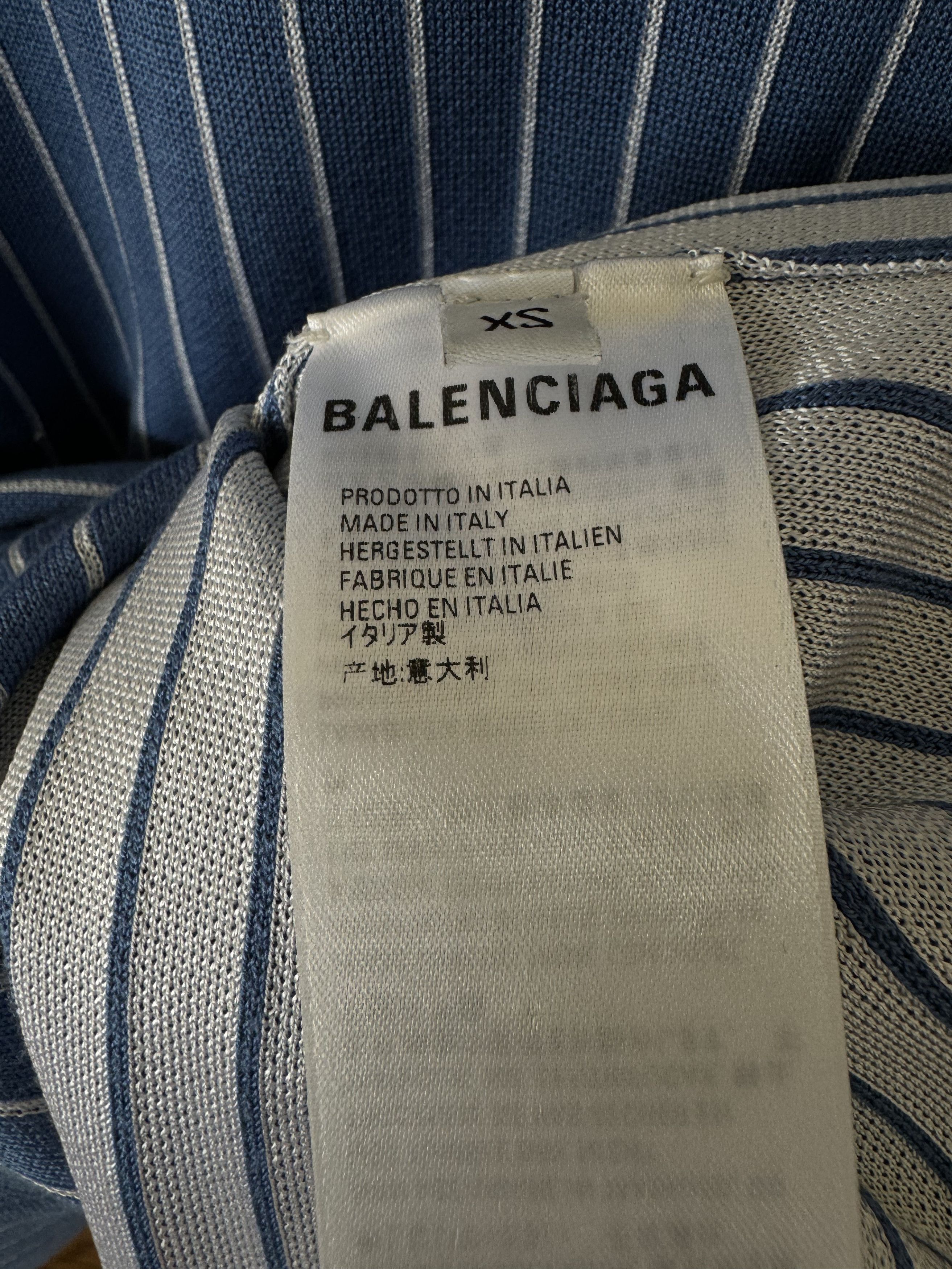 Balenciaga Balenciaga Logo Long Sleeve Size US XL / EU 56 / 4 - 9 Thumbnail