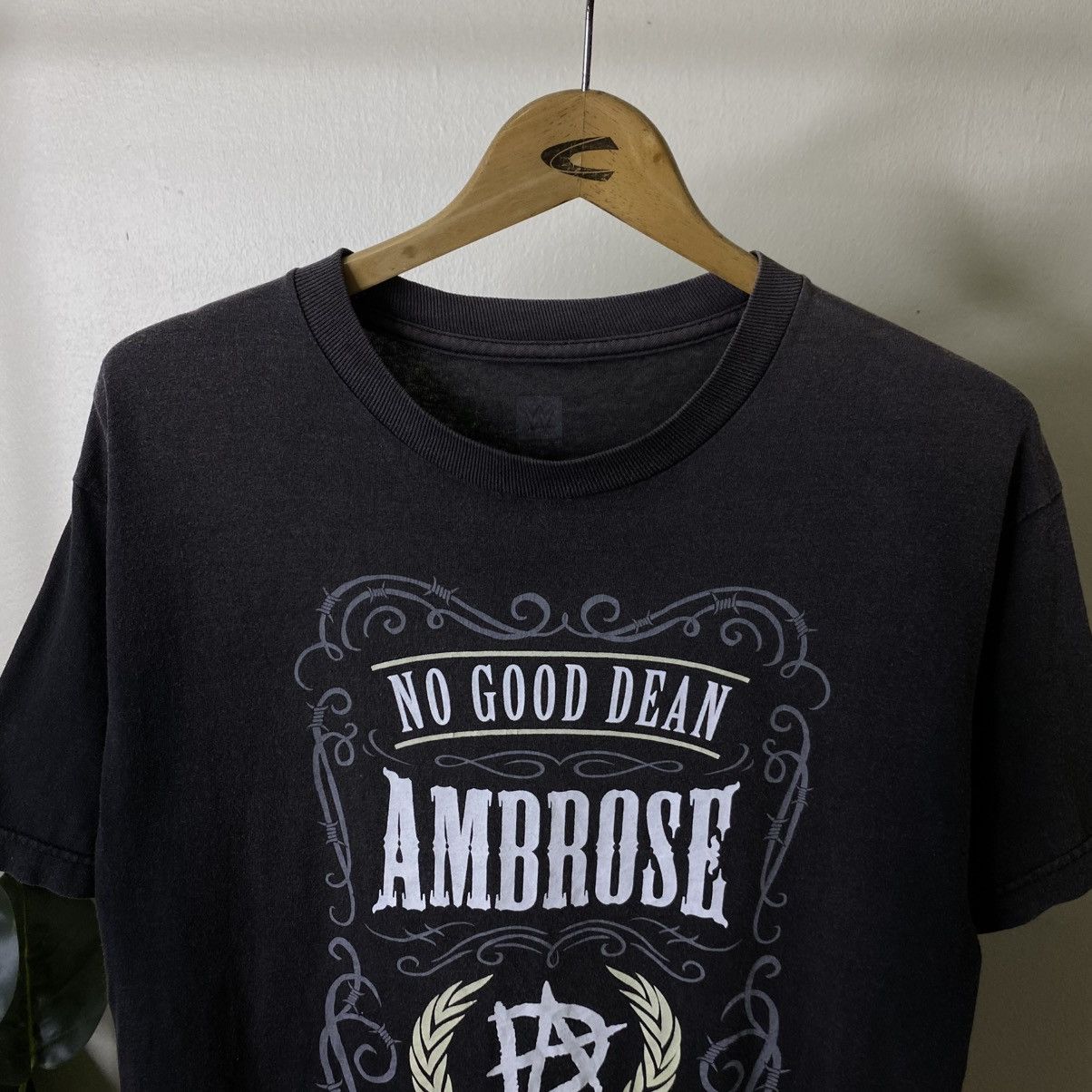 WWE WWE Dean Ambrose "No Good Dean Goes Unhinged" Sunfaded Tee Size US M / EU 48-50 / 2 - 4 Thumbnail