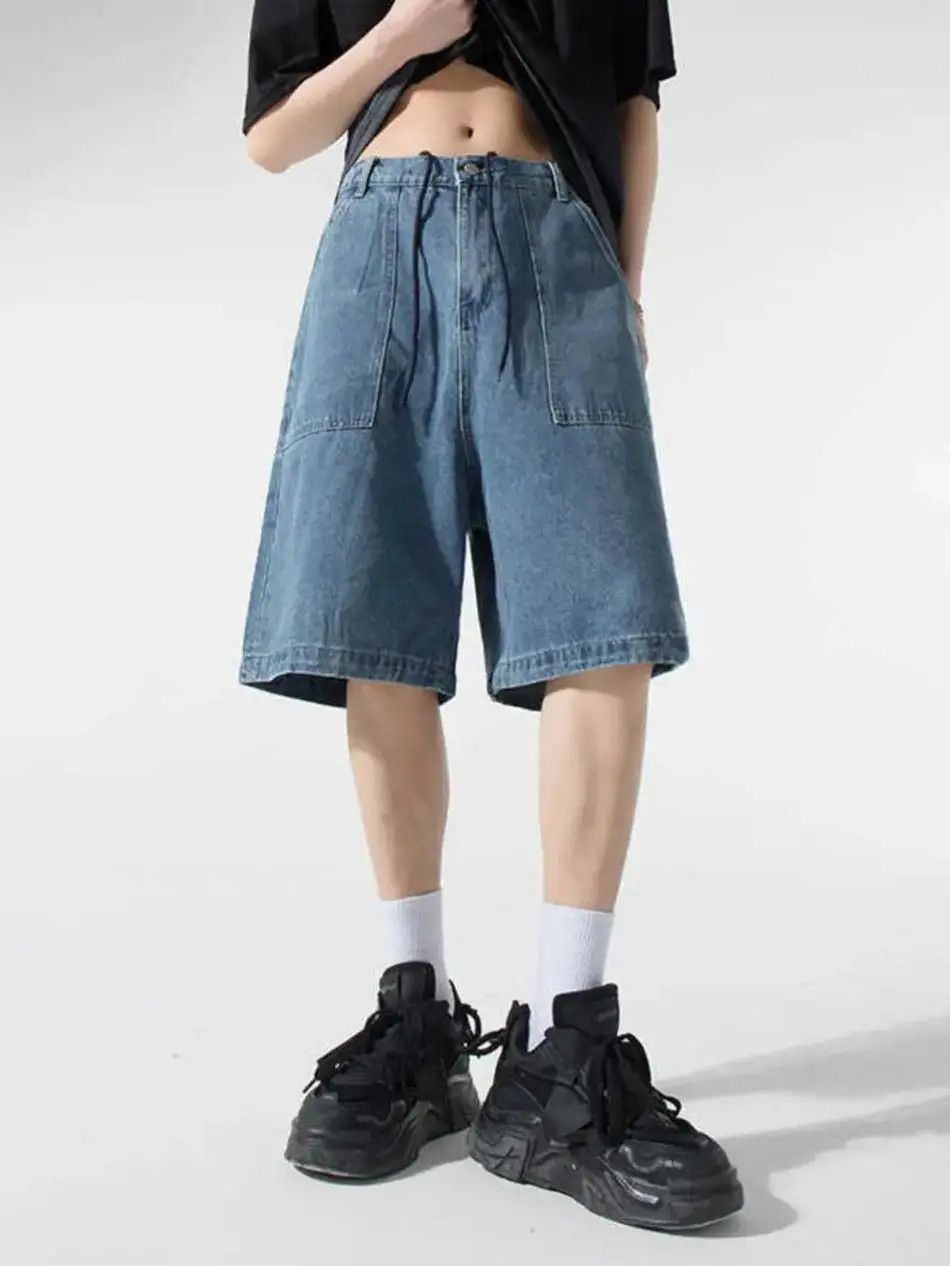 Japanese Brand Loose casual versatile denim shorts Size US 32 / EU 48 - 5 Thumbnail
