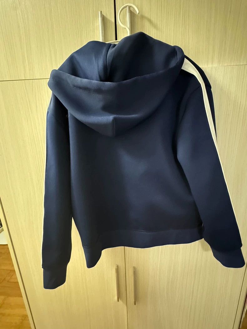 Loewe Loewe Printed zipper hooded long sleeve sweater women's bl Size XS / US 0-2 / IT 36-38 - 2 Thumbnail