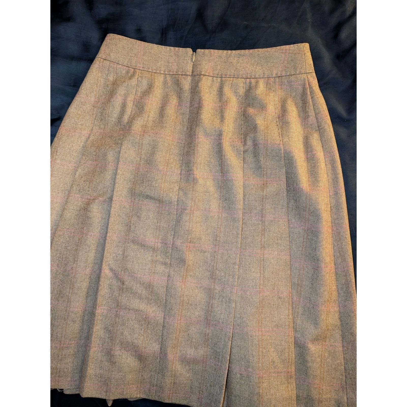 Brooks Brothers Black Fleece Brooks Brothers Pleated Skirt Loro Piana Italian Wool Size 8 Size 30" / US 8 / IT 44 - 2 Thumbnail