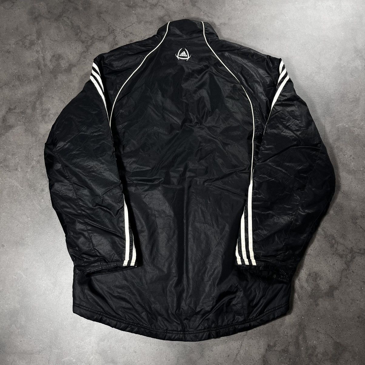 Adidas Vintage 00s Adidas AC Milan Blokecore Training Jacket Jersey Size US XL / EU 56 / 4 - 9 Thumbnail