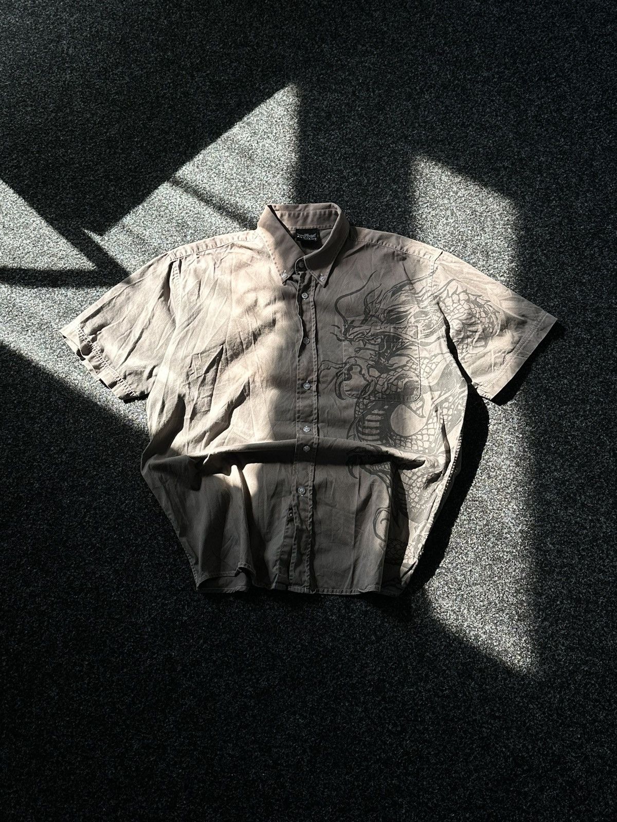 Japanese Brand × Vintage Vintage Y2K ALCHEMY APOCALYPSE style Button-up Shirt Size US L / EU 52-54 / 3 - 1 Thumbnail