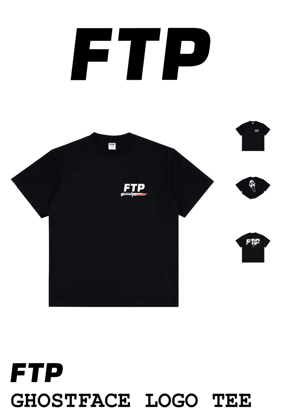 Fuck The Population FTP ghost face tee Size US XXL / EU 58 / 5 - 1 Preview