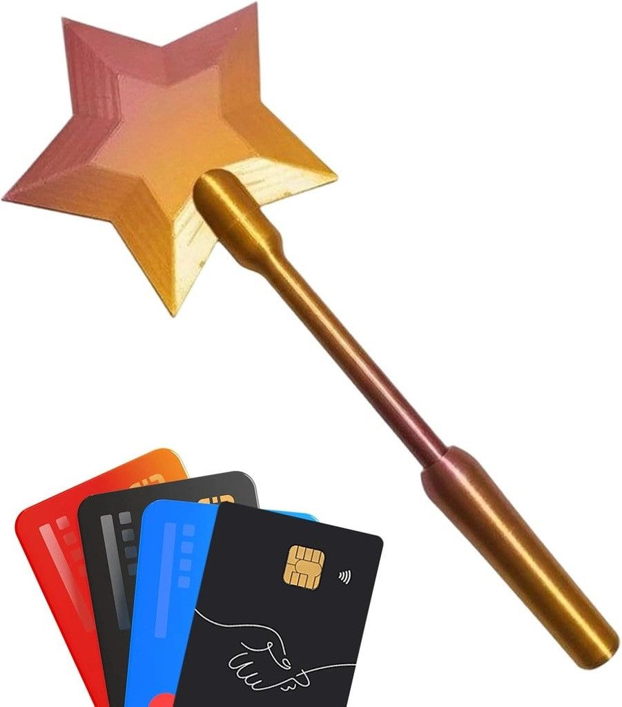 Other Magic Star Contactless Card Holder Wand Size ONE SIZE - 3 Thumbnail