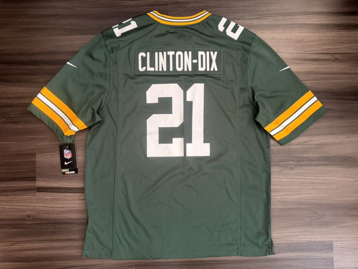 Nike Green Bay Packers HaHa Clinton-Dix #21 NFL Game Home Jersey Size US XL / EU 56 / 4 - 7 Thumbnail