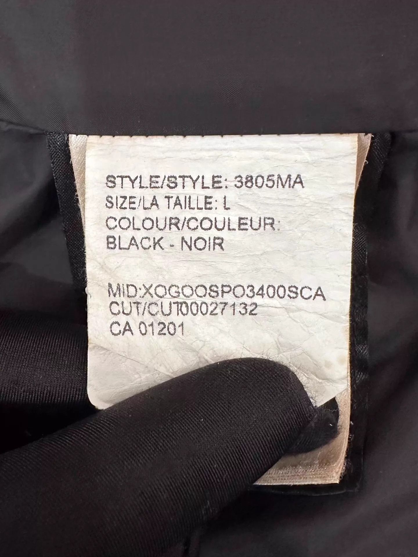 Canada Goose Canada Goose Carson Black Down Jacket L Red Logo Size L / US 10 / IT 46 - 7 Thumbnail