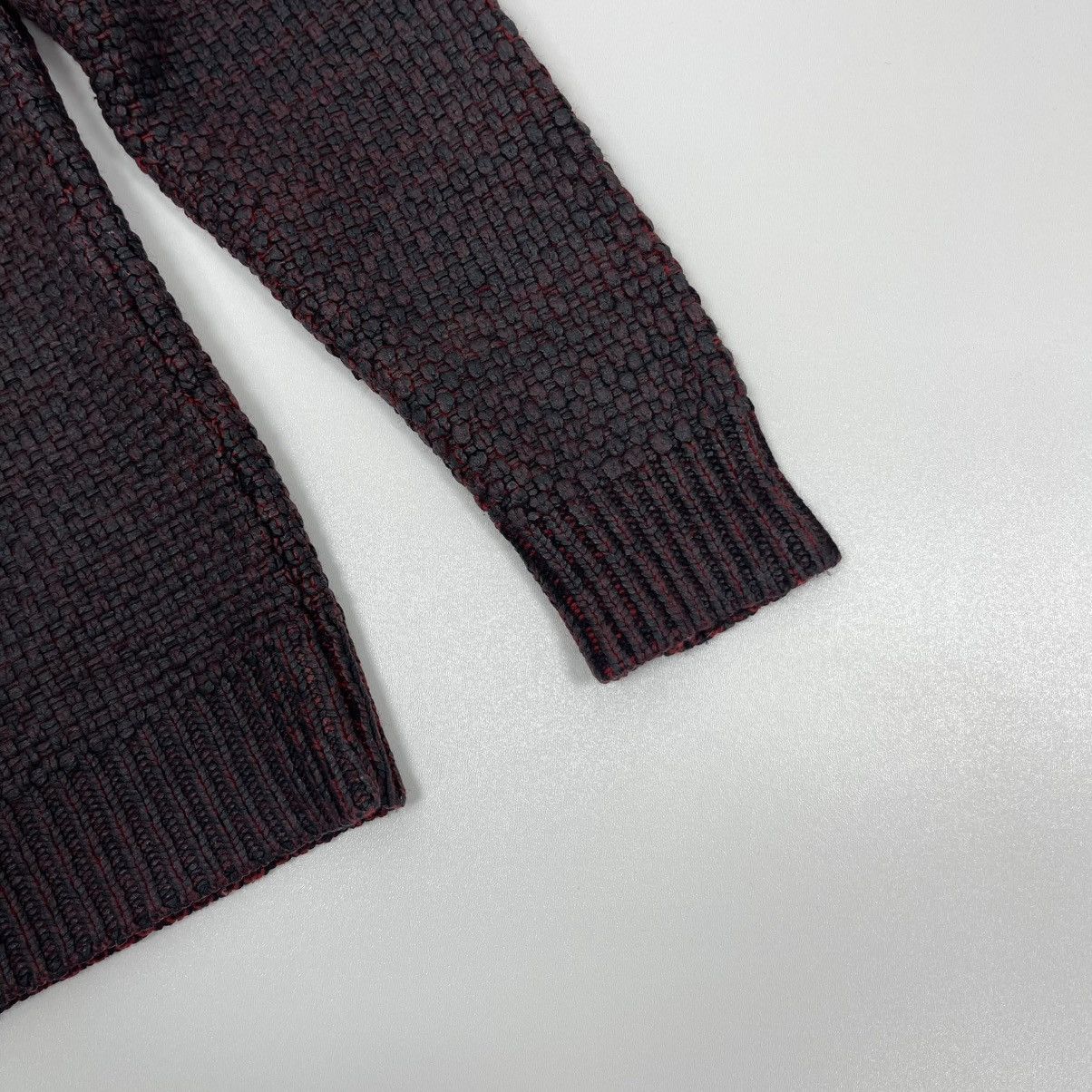 The Kooples The Kooples Wool/Nylon Knit Sweater Red/Black Size US M / EU 48-50 / 2 - 6 Thumbnail