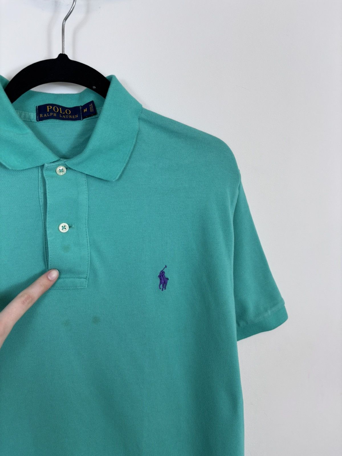 Polo Ralph Lauren Polo Ralph Lauren Men’s Green Cotton Short Sleeve Polo Shirt Size US M / EU 48-50 / 2 - 5 Thumbnail