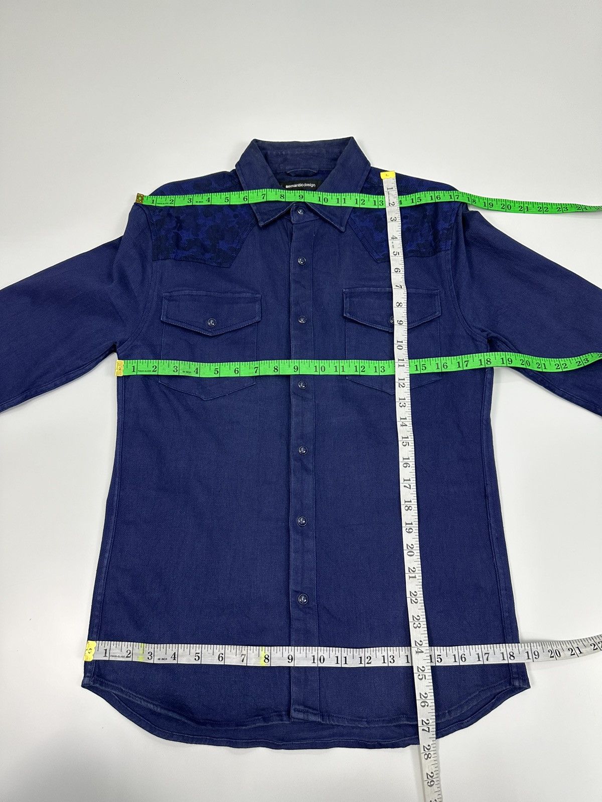 semanticdesign Semantic Design Camo Japan Button Shirt A650 Size US S / EU 44-46 / 1 - 6 Thumbnail