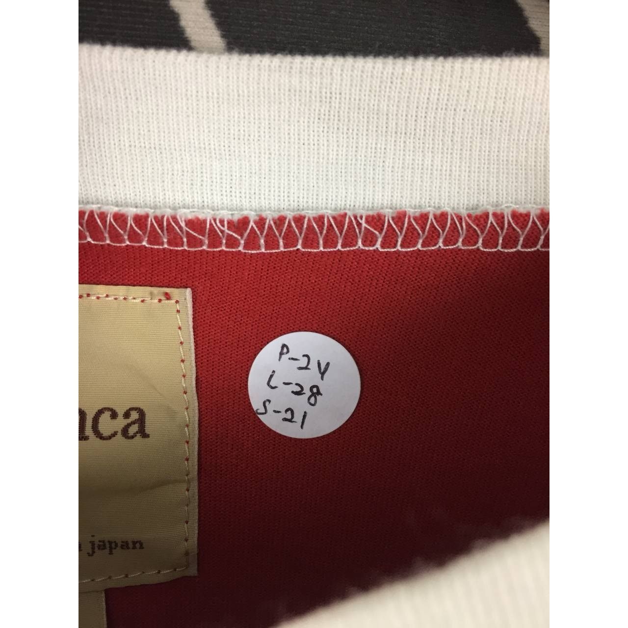Japanese Brand × Sanca Sanca Made In Japan Color Block Longsleeve Tee Size US L / EU 52-54 / 3 - 13 Thumbnail