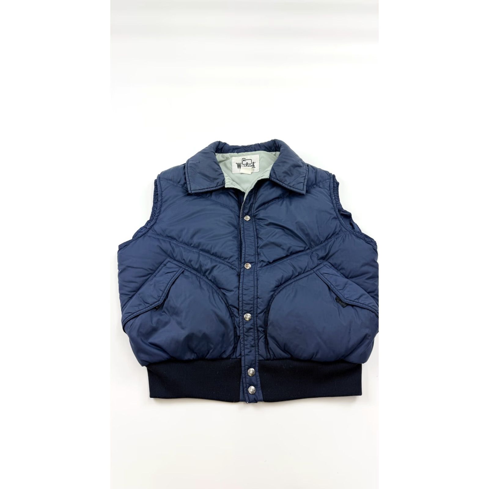 Vintage VINTAGE Woolrich Down Vest Large Blue Puffer Insulated 90s Outdoor Mens Size US L / EU 52-54 / 3 - 4 Thumbnail