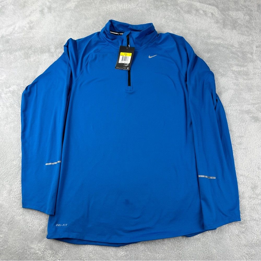 Nike Nike NWT Dri Fit Running Training 1/4 Zip Pullover Sweatshi Size US S / EU 44-46 / 1 - 1 Thumbnail