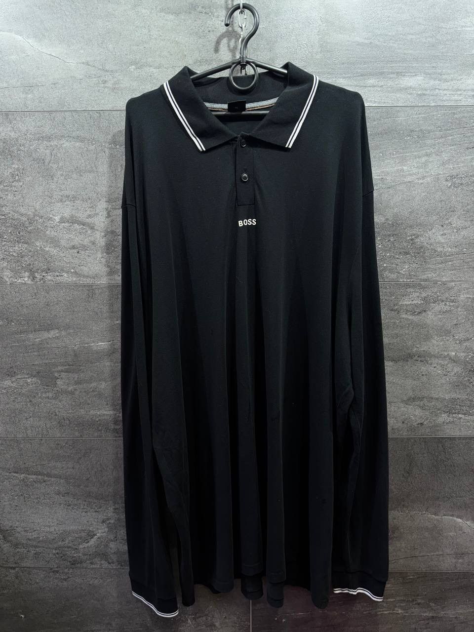 Hugo Boss BOSS Long Sleeve PChup Polo Shirt Men’s Size 5XL Size US XXL / EU 58 / 5 - 1 Thumbnail