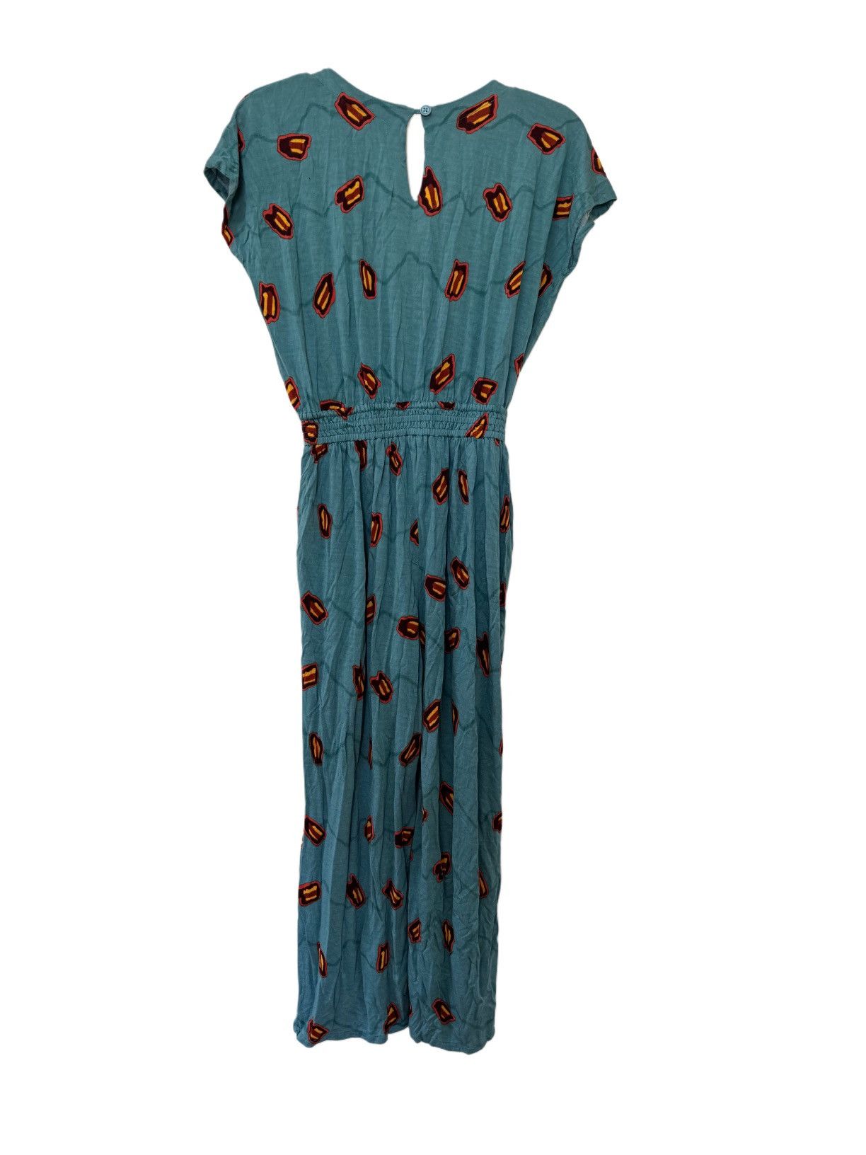 Vintage Cache small 80’s romper teal turquoise one piece romper Size S / US 4 / IT 40 - 4 Thumbnail