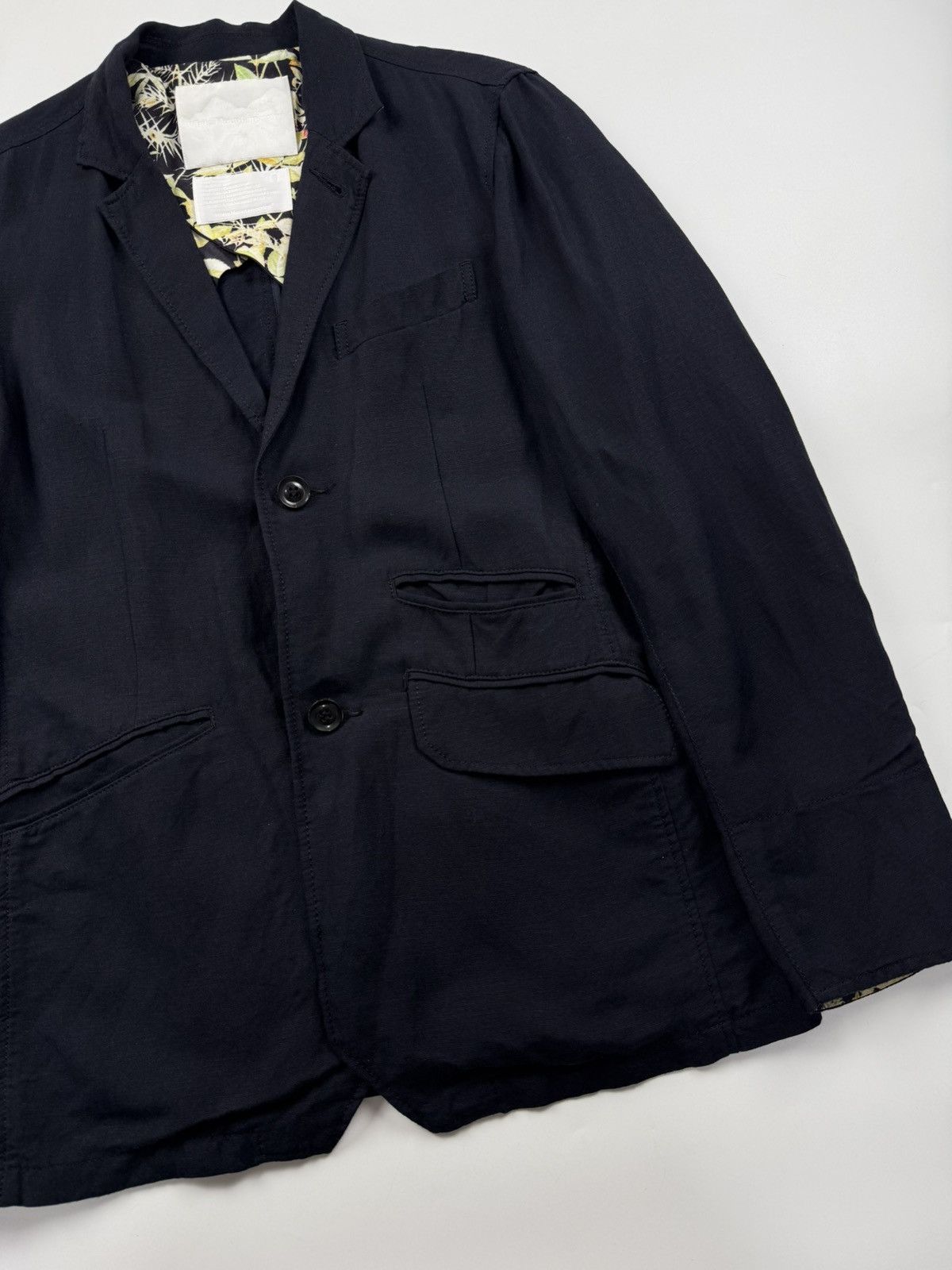 White Mountaineering White Mountaineering S/S’14 Linen/Rayon 2B Jacket Size US M / EU 48-50 / 2 - 6 Thumbnail