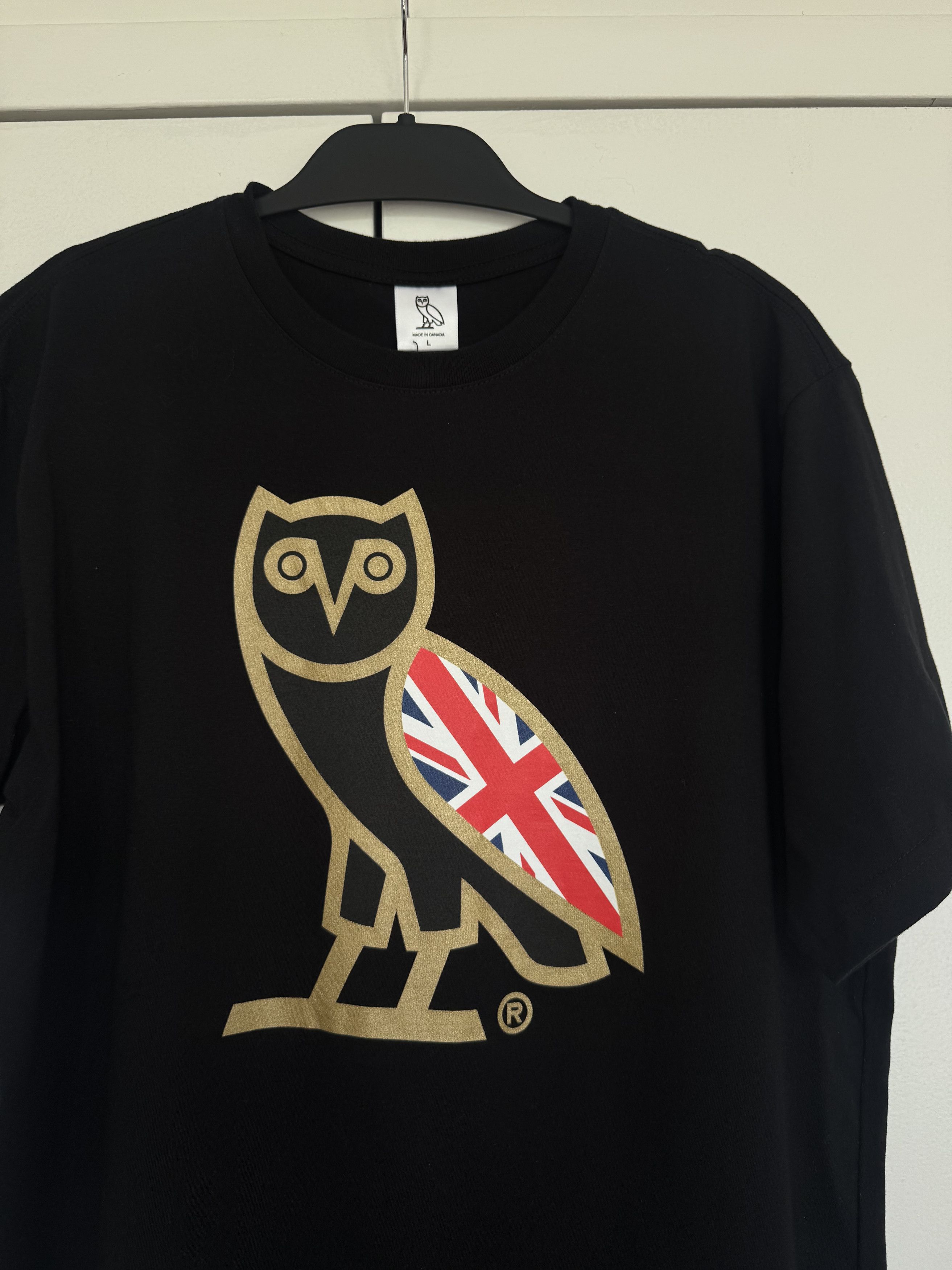 OCTOBERS VERY OWN (OVO) UK Flag T-Shirt