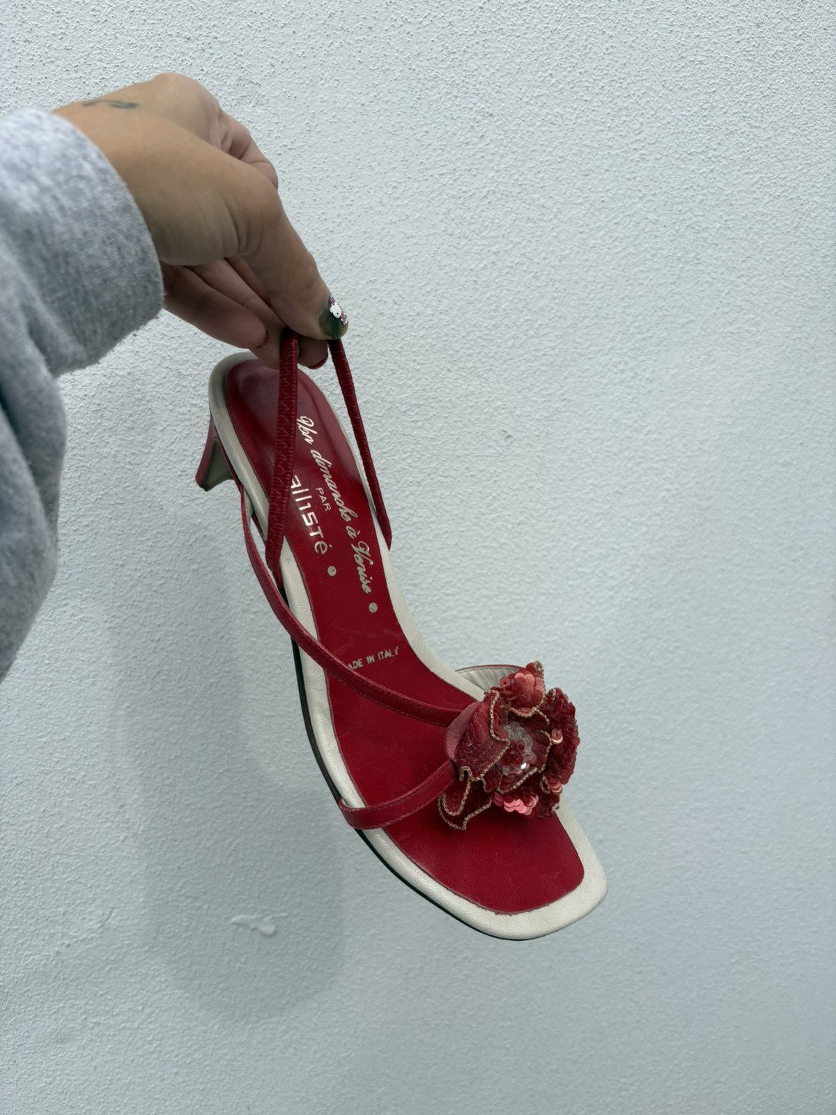 Vintage Italian heels Size US 7.5 / IT 37.5 - 9 Thumbnail