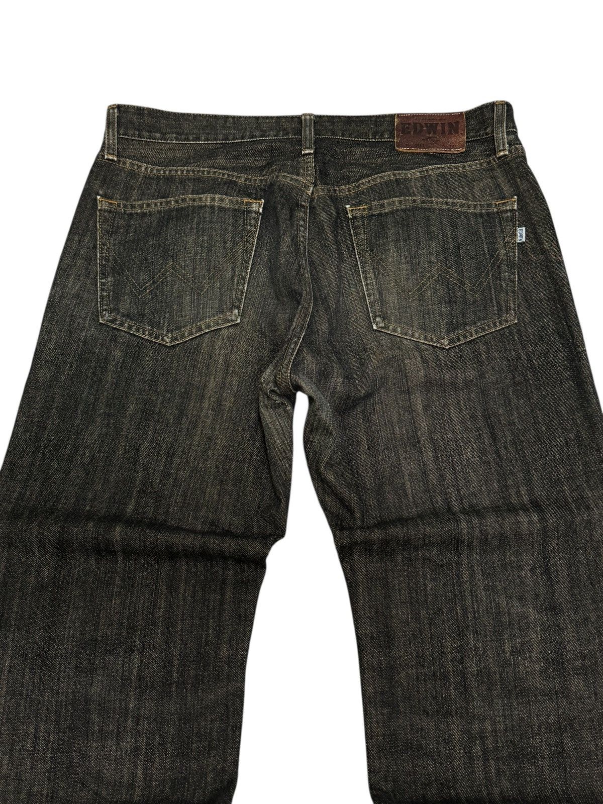 Edwin Japanese Denim Edwin Dark Wash Clean Minimalist Jeans Size US 34 / EU 50 - 7 Thumbnail