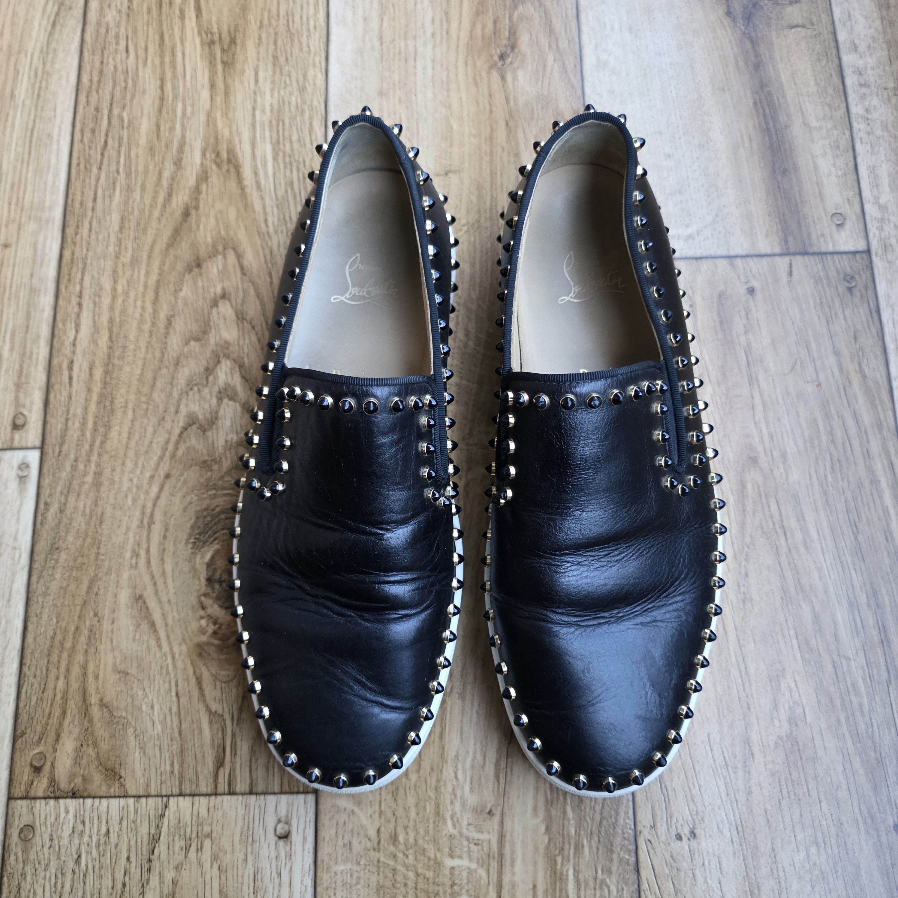 Christian Louboutin CHRISTIAN LOUBOUTIN BOAT STUDDED SNEAKERS Size US 9.5 / EU 42-43 - 1 Thumbnail