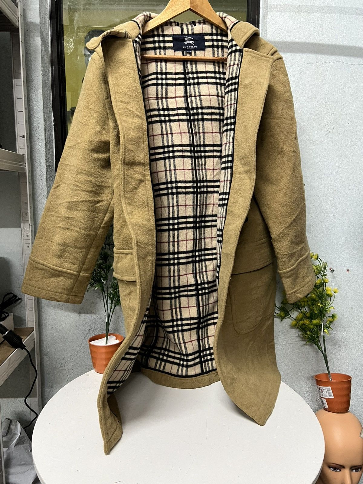 Burberry × Vintage Vintage burberry Coat Like Jacket Size M / US 6-8 / IT 42-44 - 3 Thumbnail