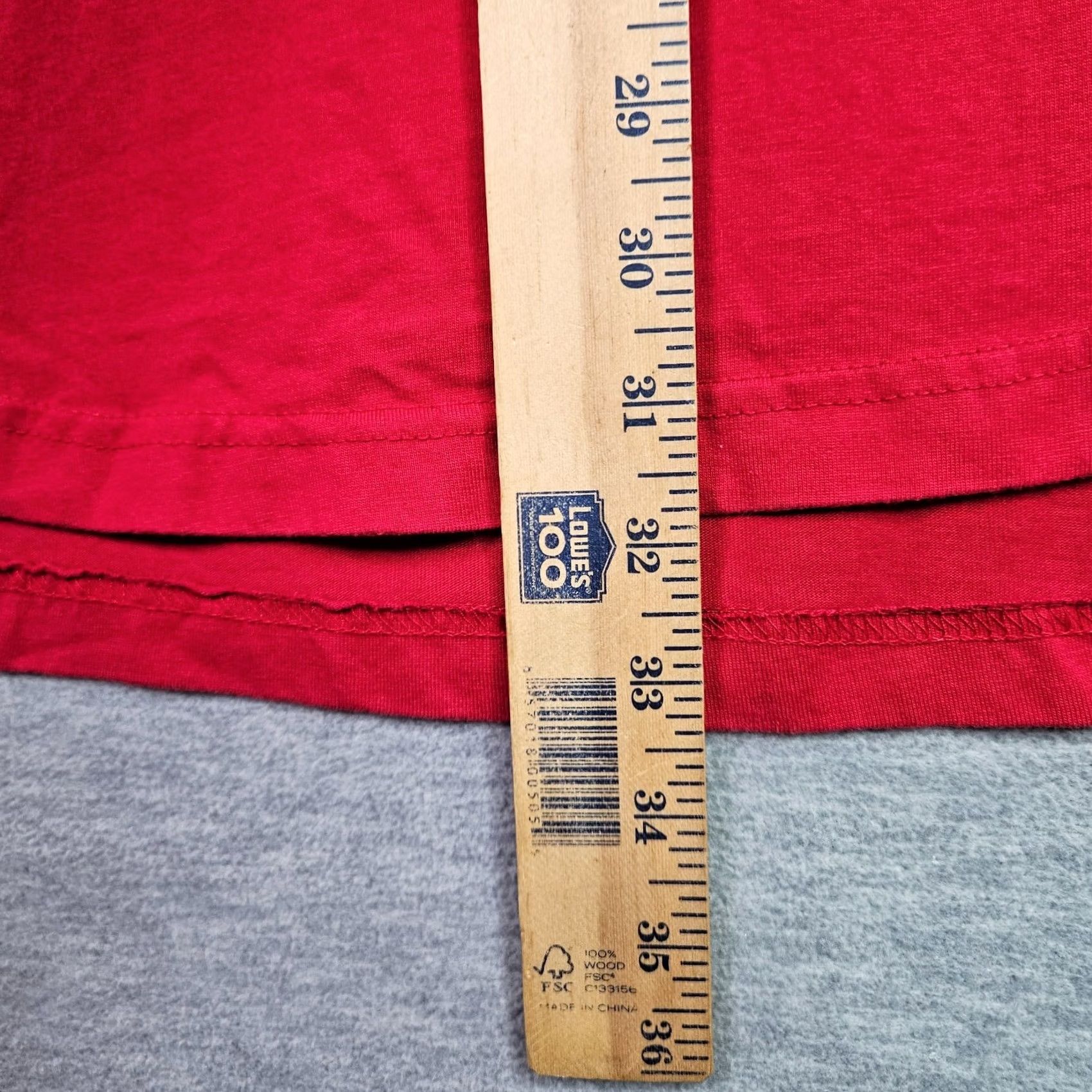 Vintage MAKOBI T-Shirt Mens 3XL Red White Strips Short Sleeve Tee Crew Neck Jersey Cotton Logo All Seasons Casual 2020-2029 Size US 39 - 4 Thumbnail