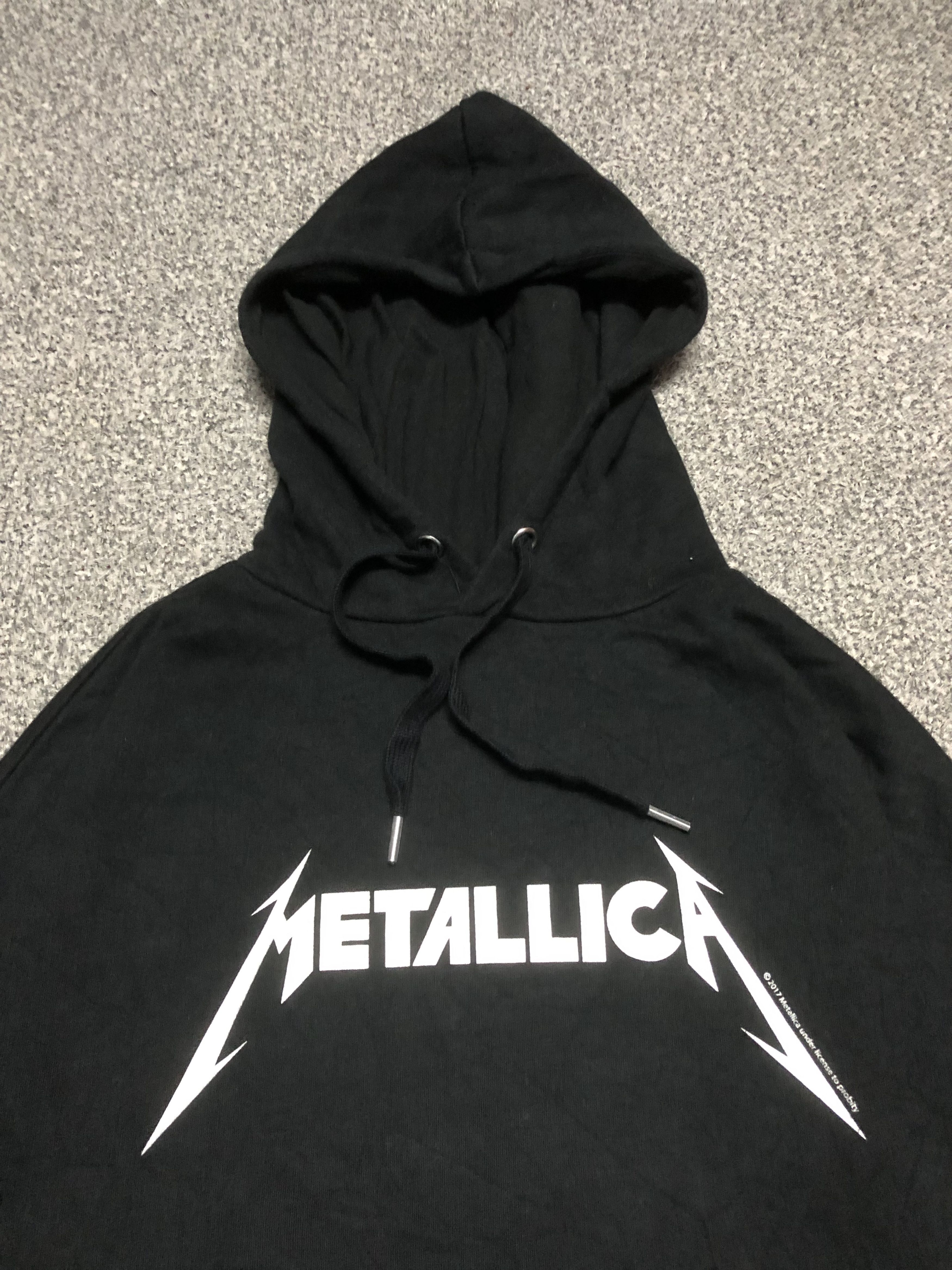 Band Tees Metallica Tour World Magnetic Crop Hoodie Size L / US 10 / IT 46 - 4 Thumbnail