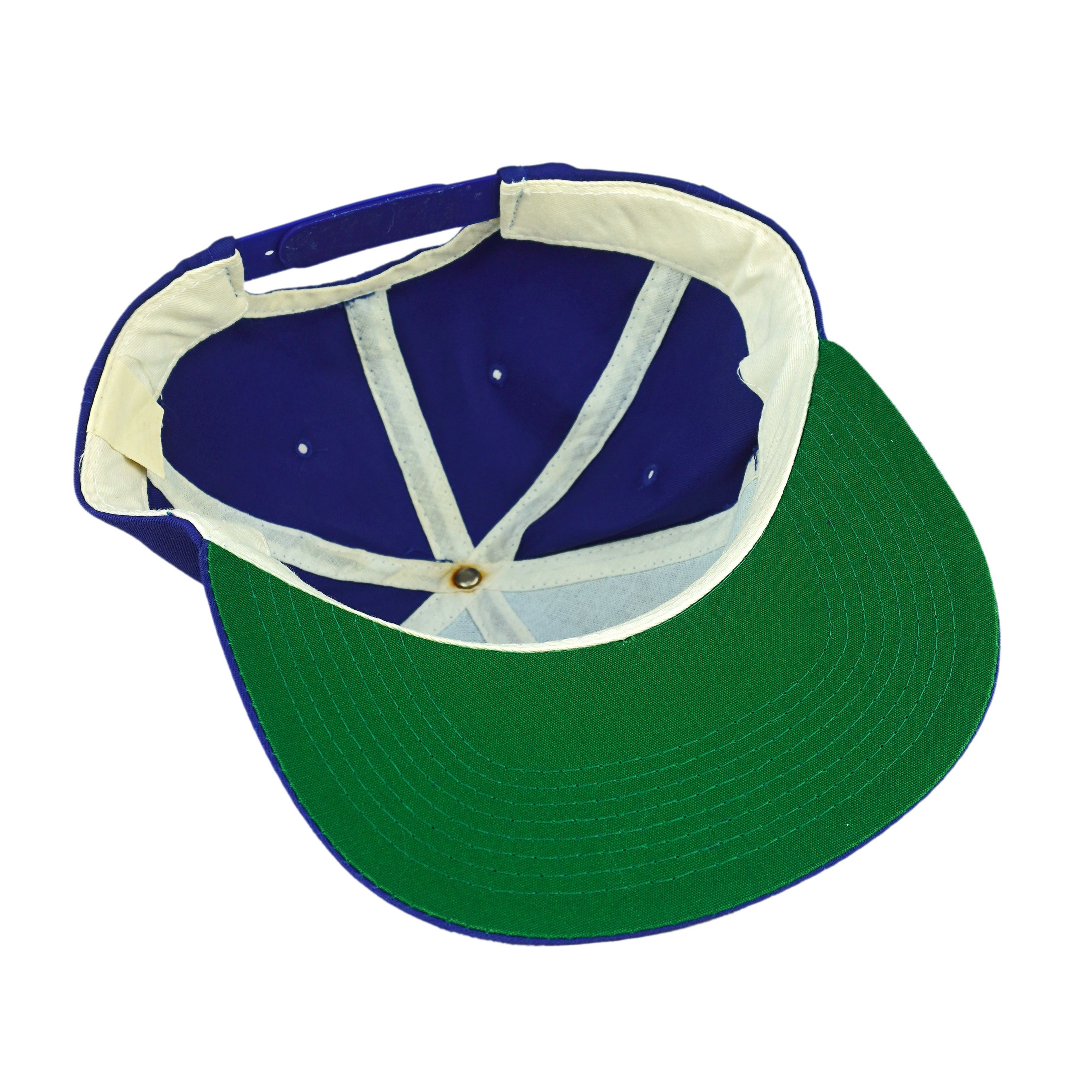 Champion Classic Embroidered Snapback Hat 1990s OSFA Size ONE SIZE - 4 Thumbnail