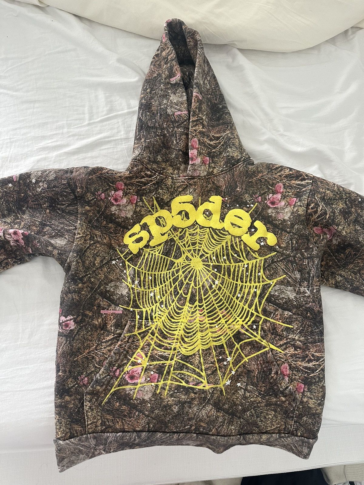 image of Sp5Der Spider Worldwide Real Tree Hoodie in Realtree, Men's (Size Medium)