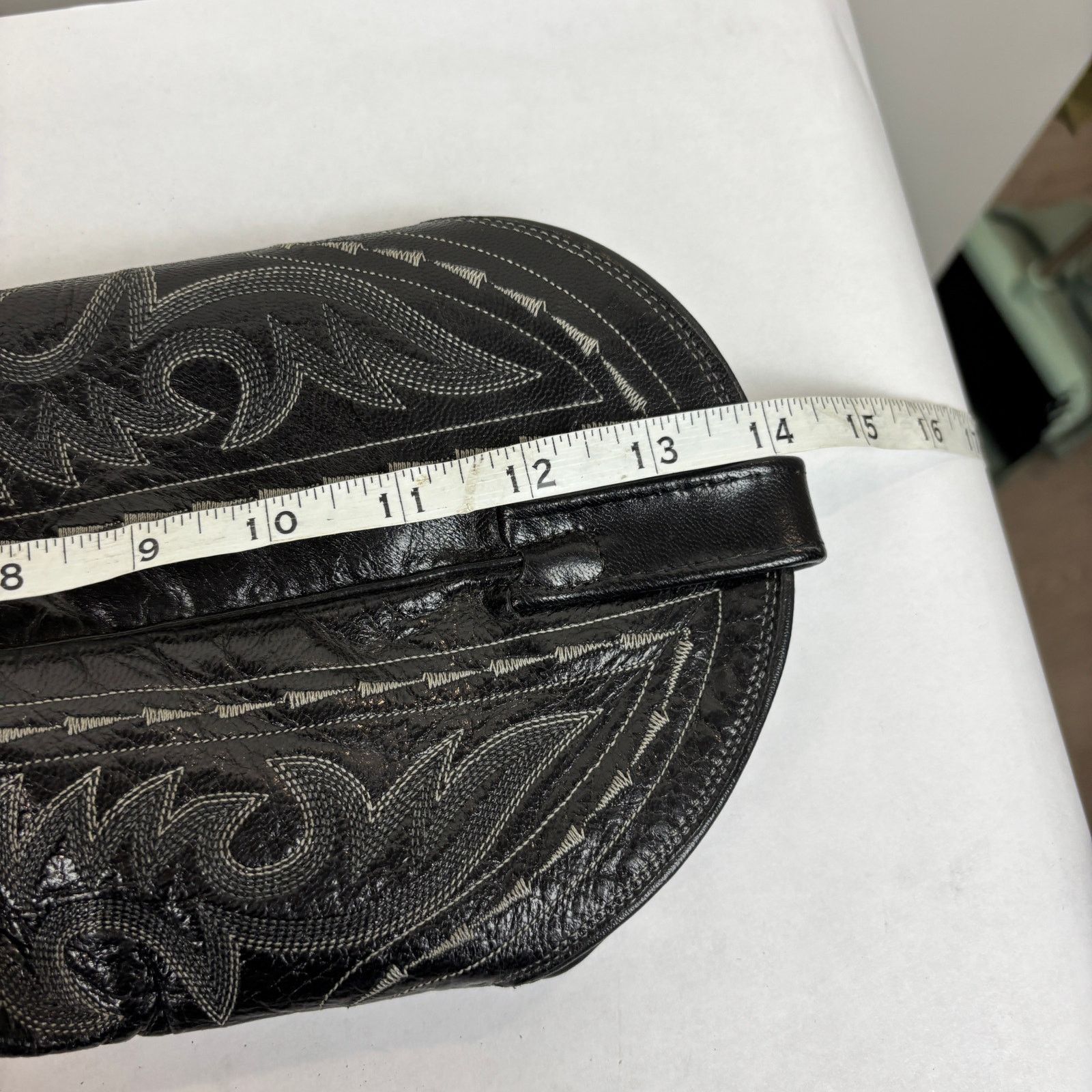 Dan Post Dan Post Exotic Teju Lizard Western Cowboy Boots Black 7 EW Size US 7 / EU 40 - 10 Thumbnail