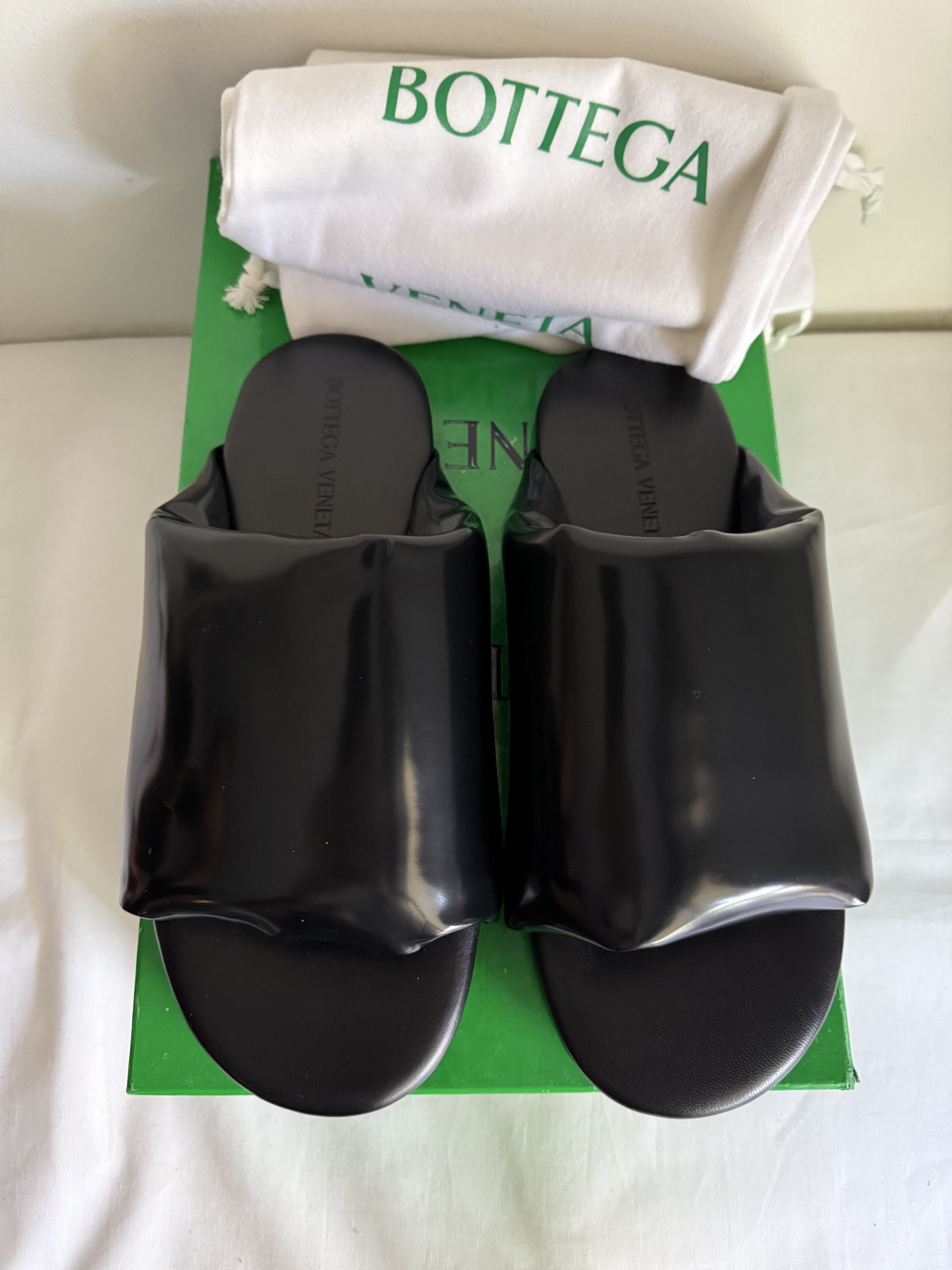 Bottega Veneta Brushed Leather Slippers Size US 9 / EU 42 - 6 Thumbnail