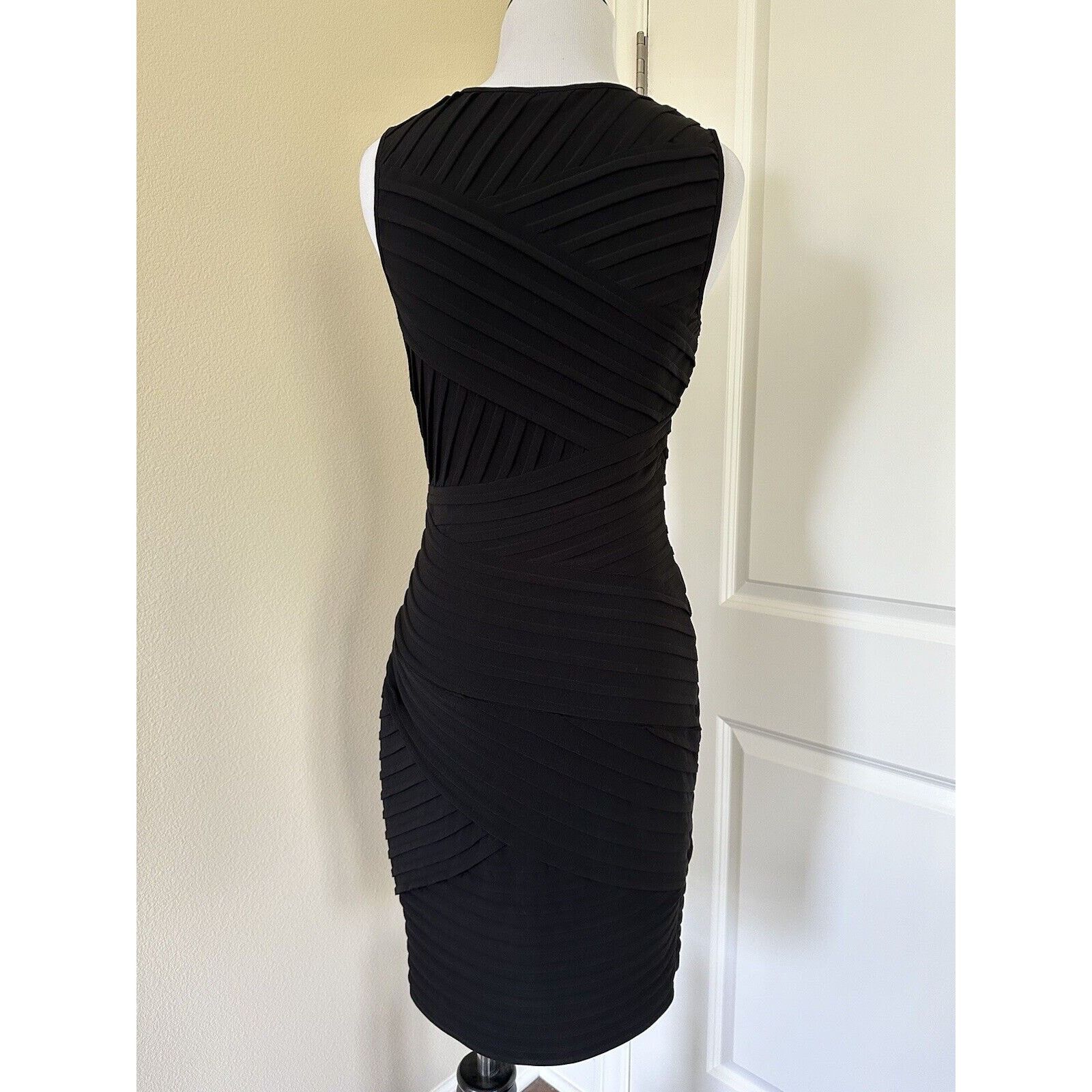 Calvin Klein Calvin Klein Black Business Cocktail Dress Size 2 Size XS / US 0-2 / IT 36-38 - 8 Thumbnail