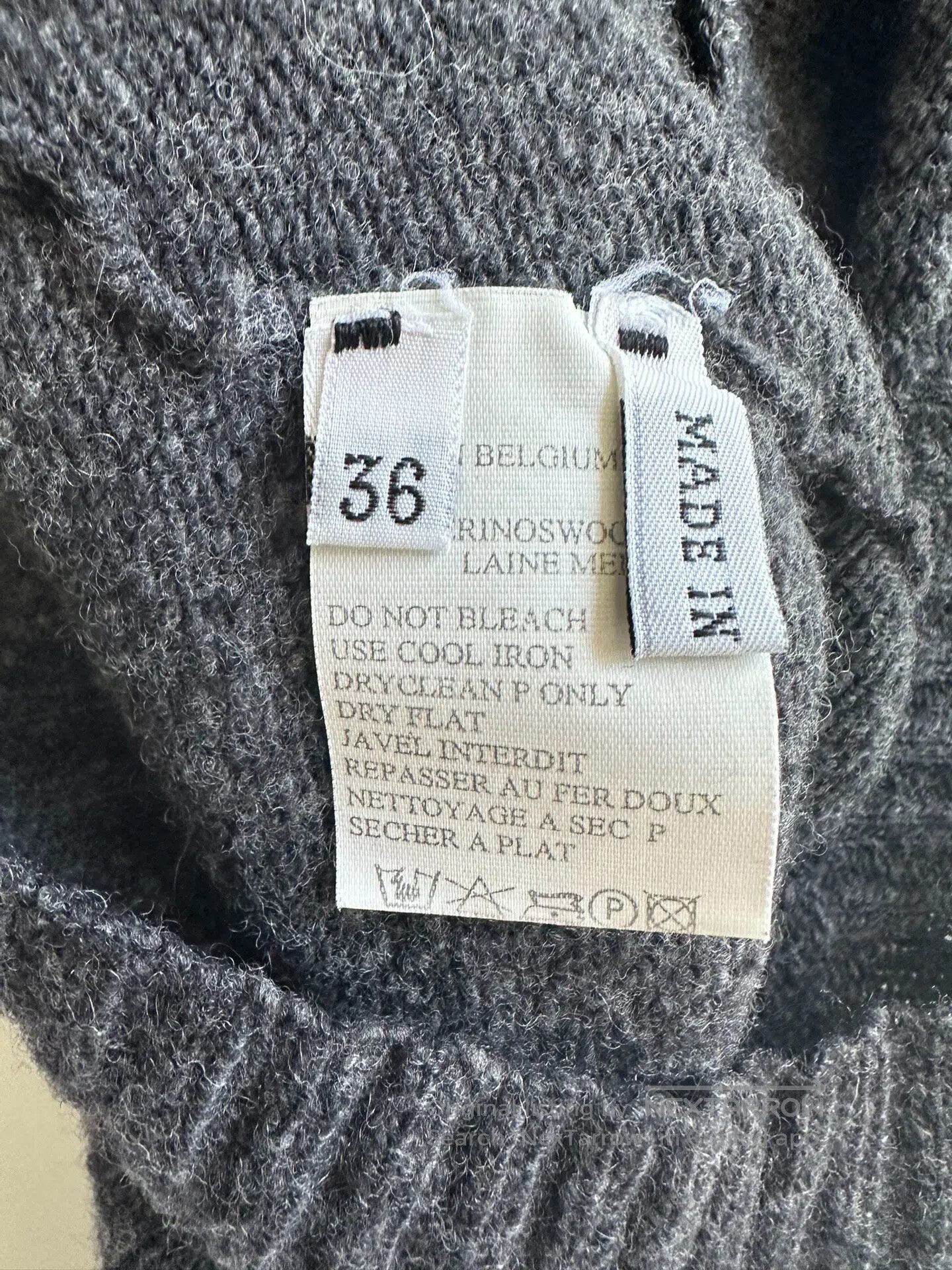 Ann Demeulemeester ANN DEMEULEMEESTER Irregular sweater| Size US M / EU 48-50 / 2 - 4 Thumbnail
