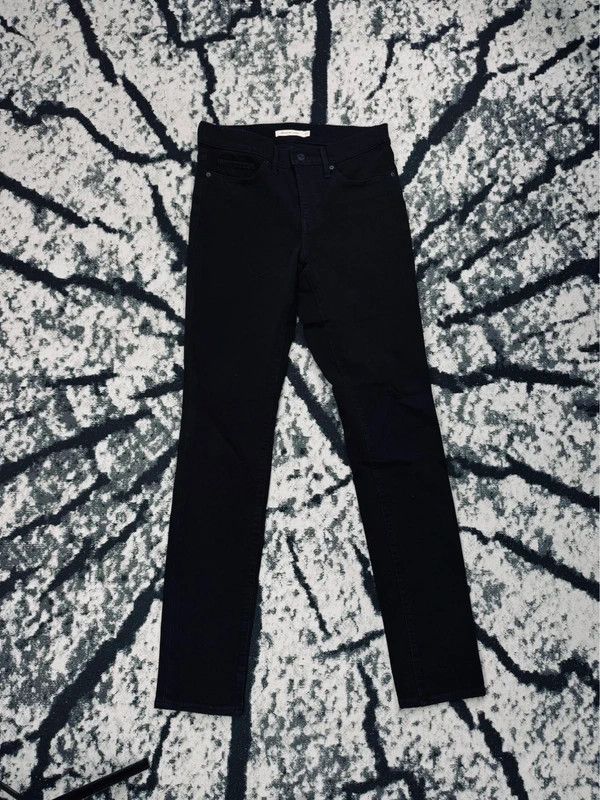 Levi's Levis 311 shaping skinny jeans 27 32 black Size 27" / US 4 / IT 40 - 2 Thumbnail