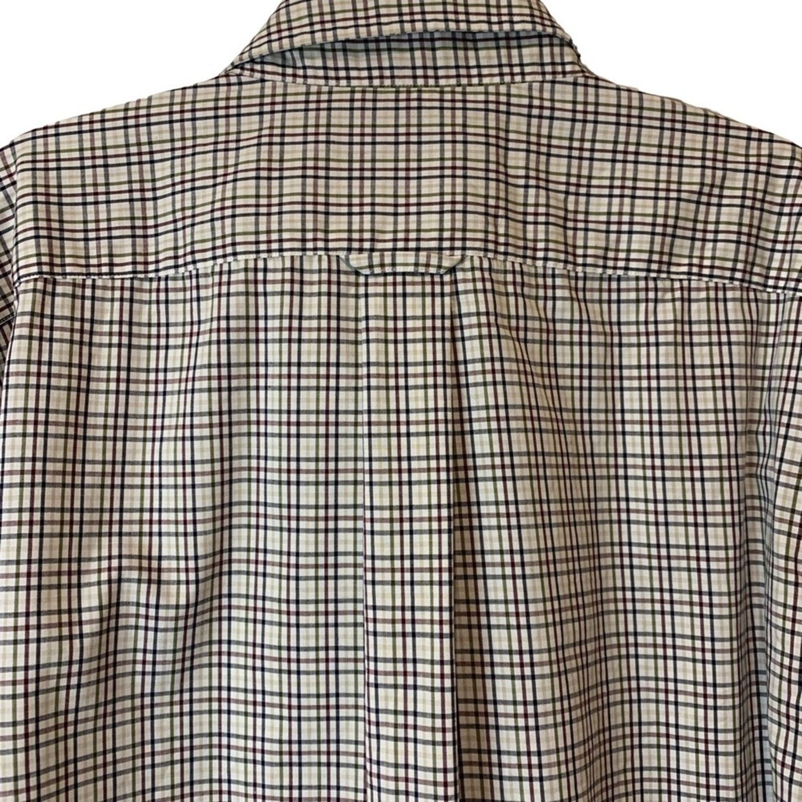 Nautica Nautica Mens Plaid Button Down Shirt Size Large Size US L / EU 52-54 / 3 - 3 Thumbnail