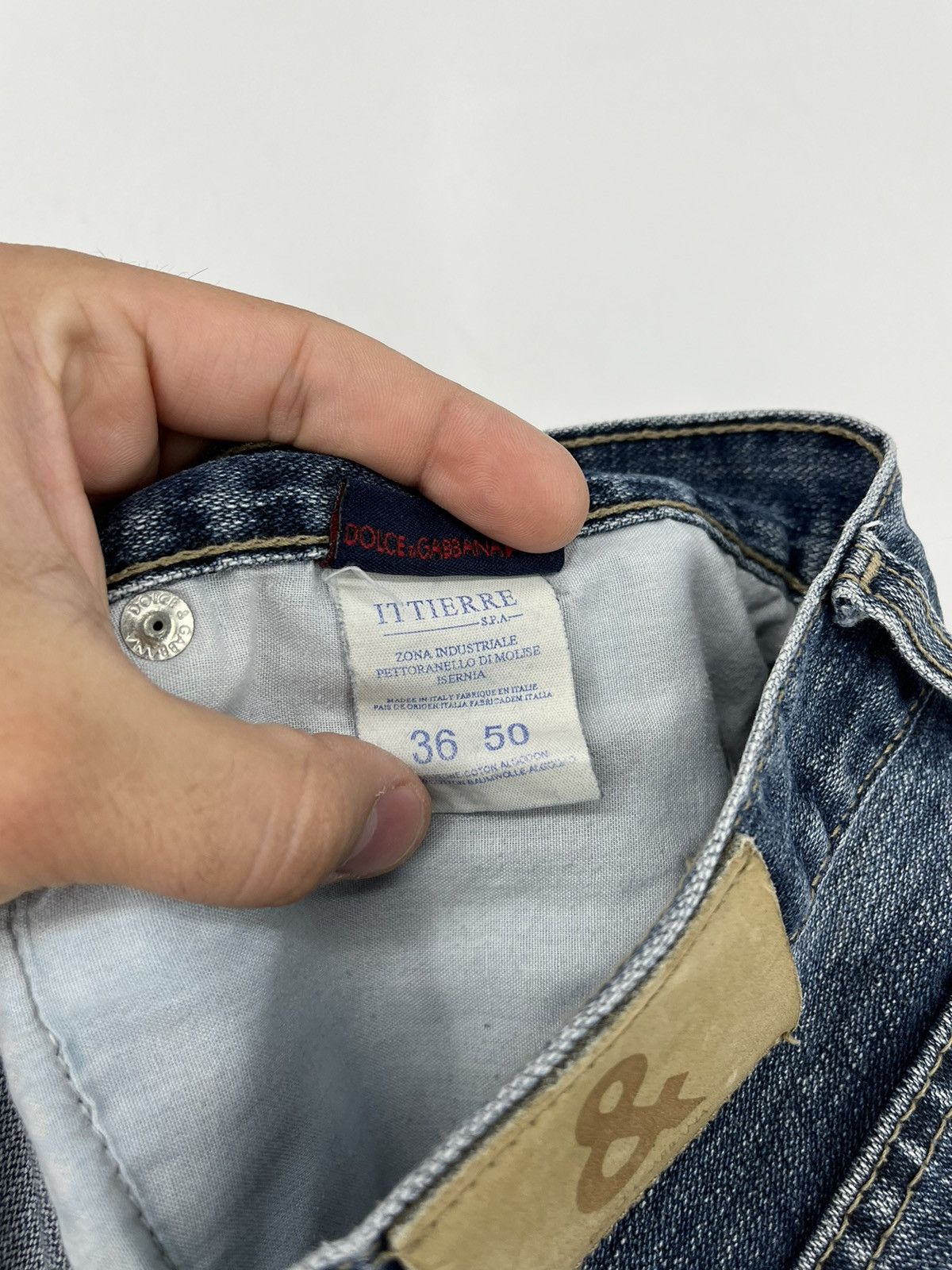 Vintage Dolce Gabbana Baggy Jeans Denim Pants Size 36