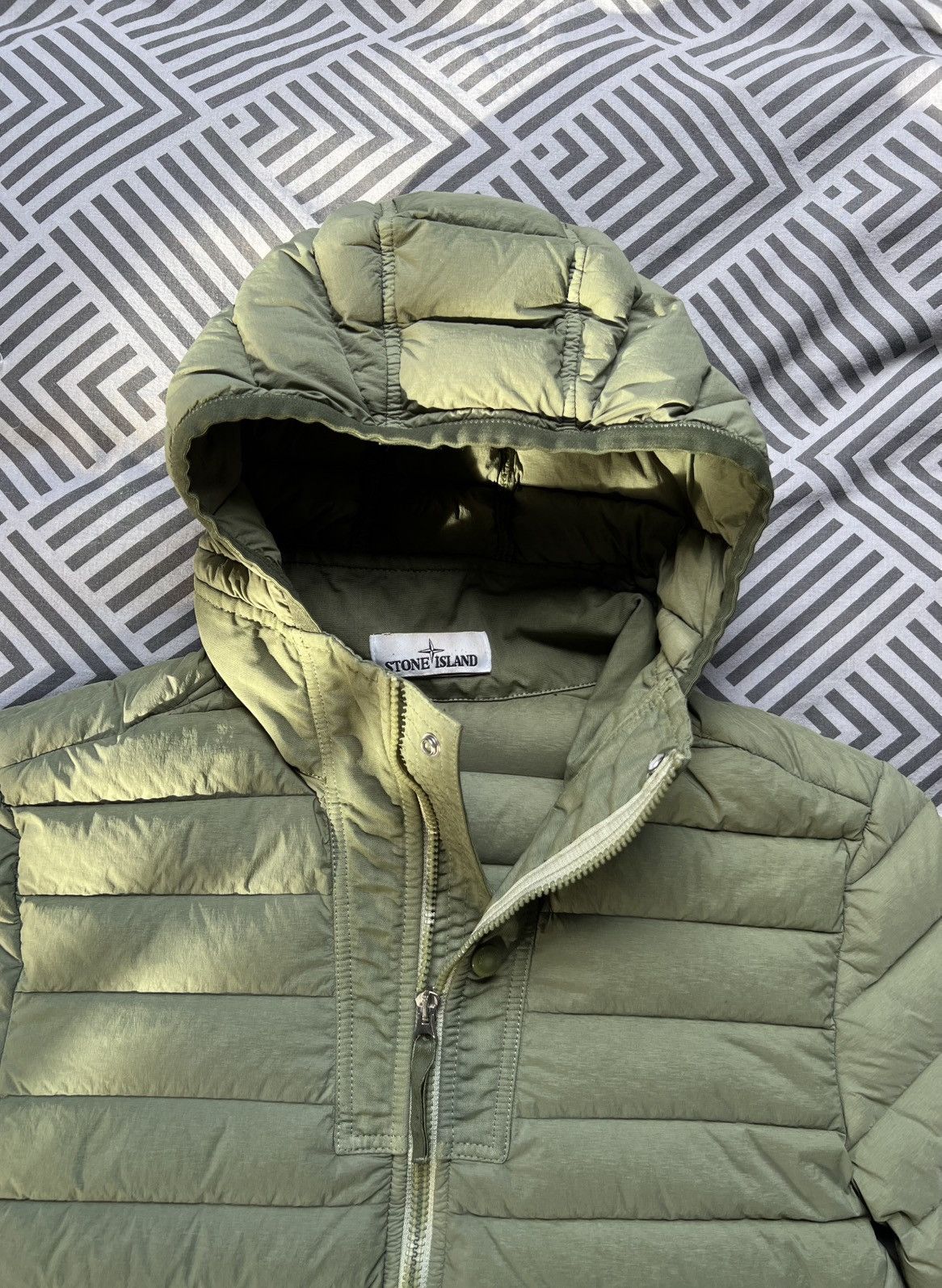 Stone Island Stone Island | Loom Woven Down Nylon-TC | Green | Size S Size US S / EU 44-46 / 1 - 14 Thumbnail