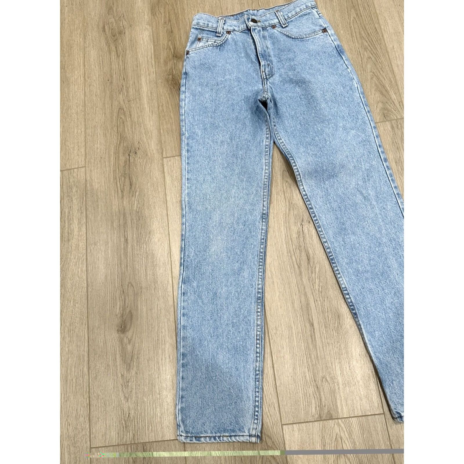Levi's VINTAGE Levi's 705 Jeans USA 26x30 Orange Tab Denim Blue Size US 26 / EU 42 - 3 Thumbnail
