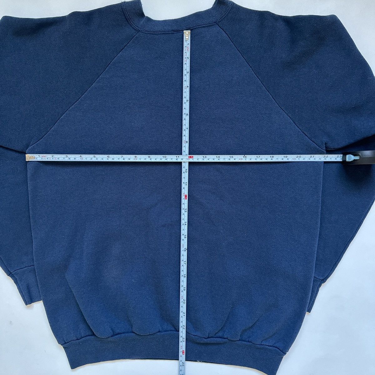 Guess Vintage Guess distressed stencil stripe logo raglan crewneck Size US M / EU 48-50 / 2 - 7 Thumbnail