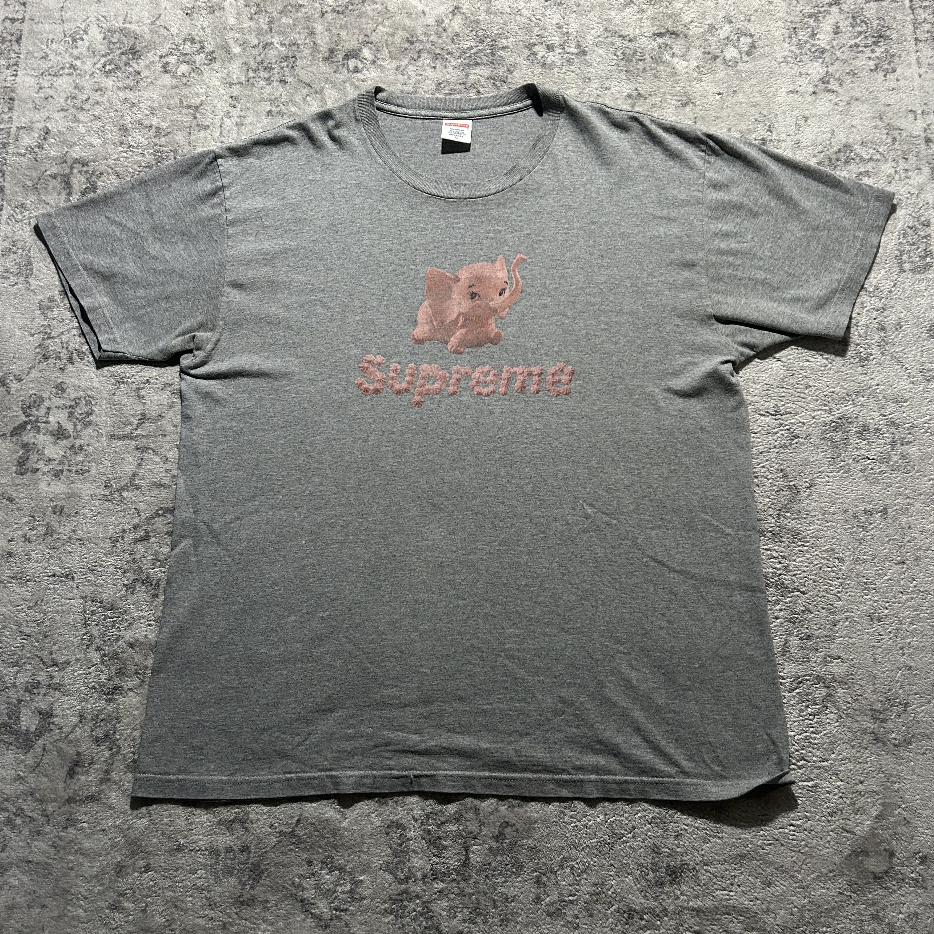 Supreme Supreme Pink Elephant Tee Shirt | XL Size US XL / EU 56 / 4 - 1 Thumbnail