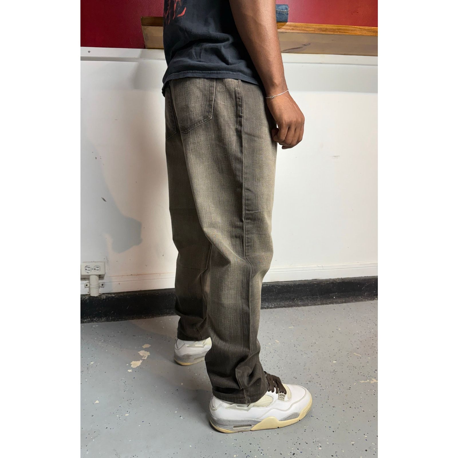 JNCO y2k brown fade baggy jeans Size US 36 / EU 52 - 3 Thumbnail