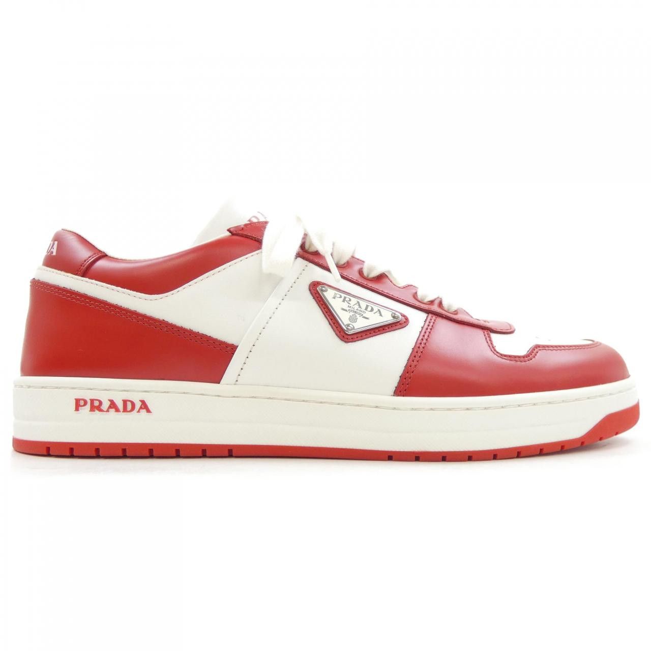 Prada Prada 3LKG Calf Sneakers Leather Shoes 2EE364 DUTY FREE for USA